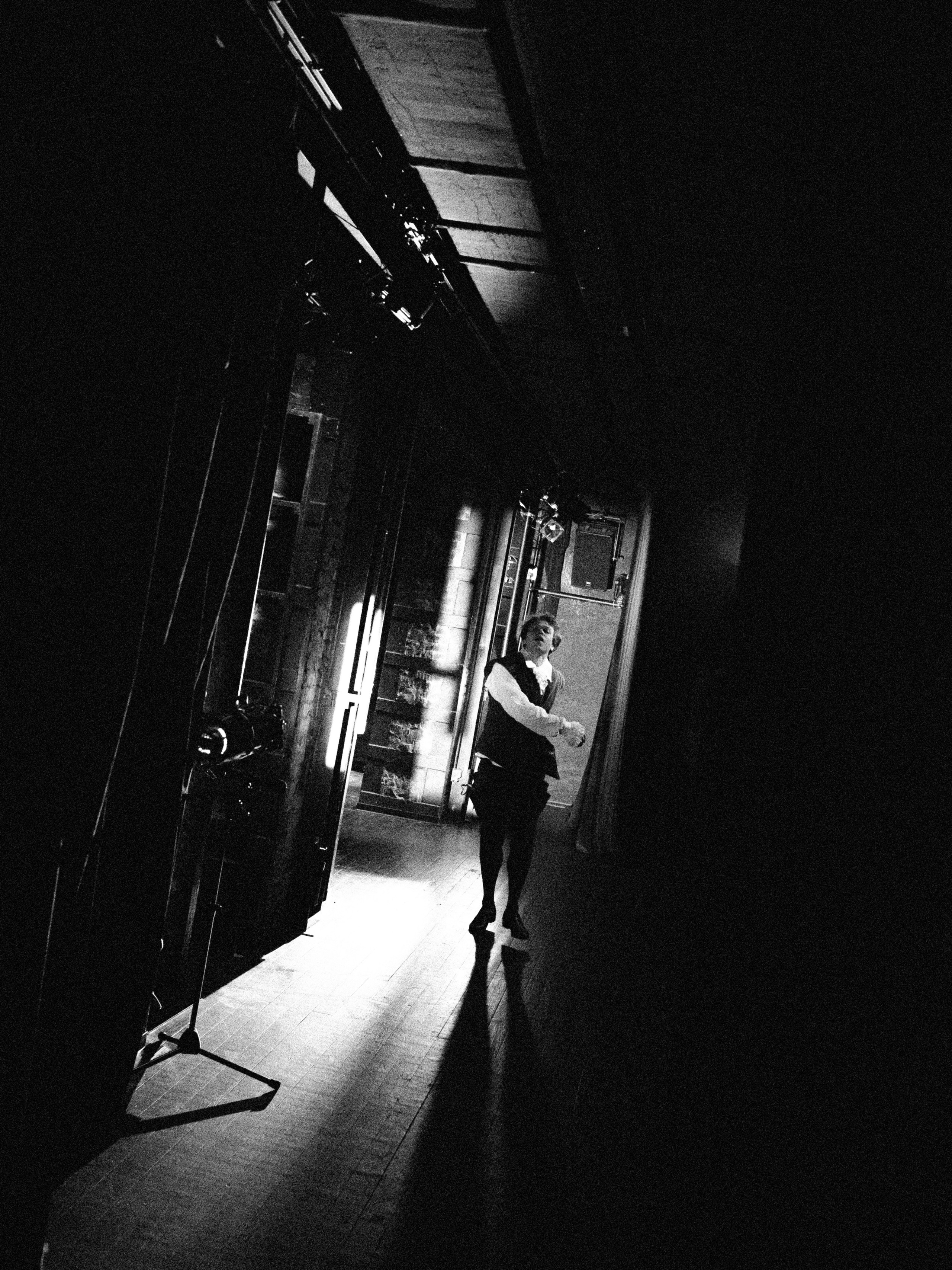 Theatre backstages. Portrait and backstage photographer Nina Crane