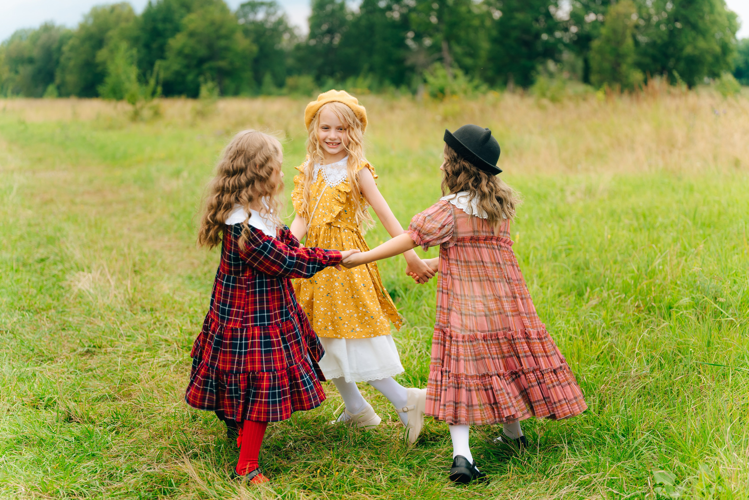 Три подружки. Детский и семейный фотограф Катерина Мишина