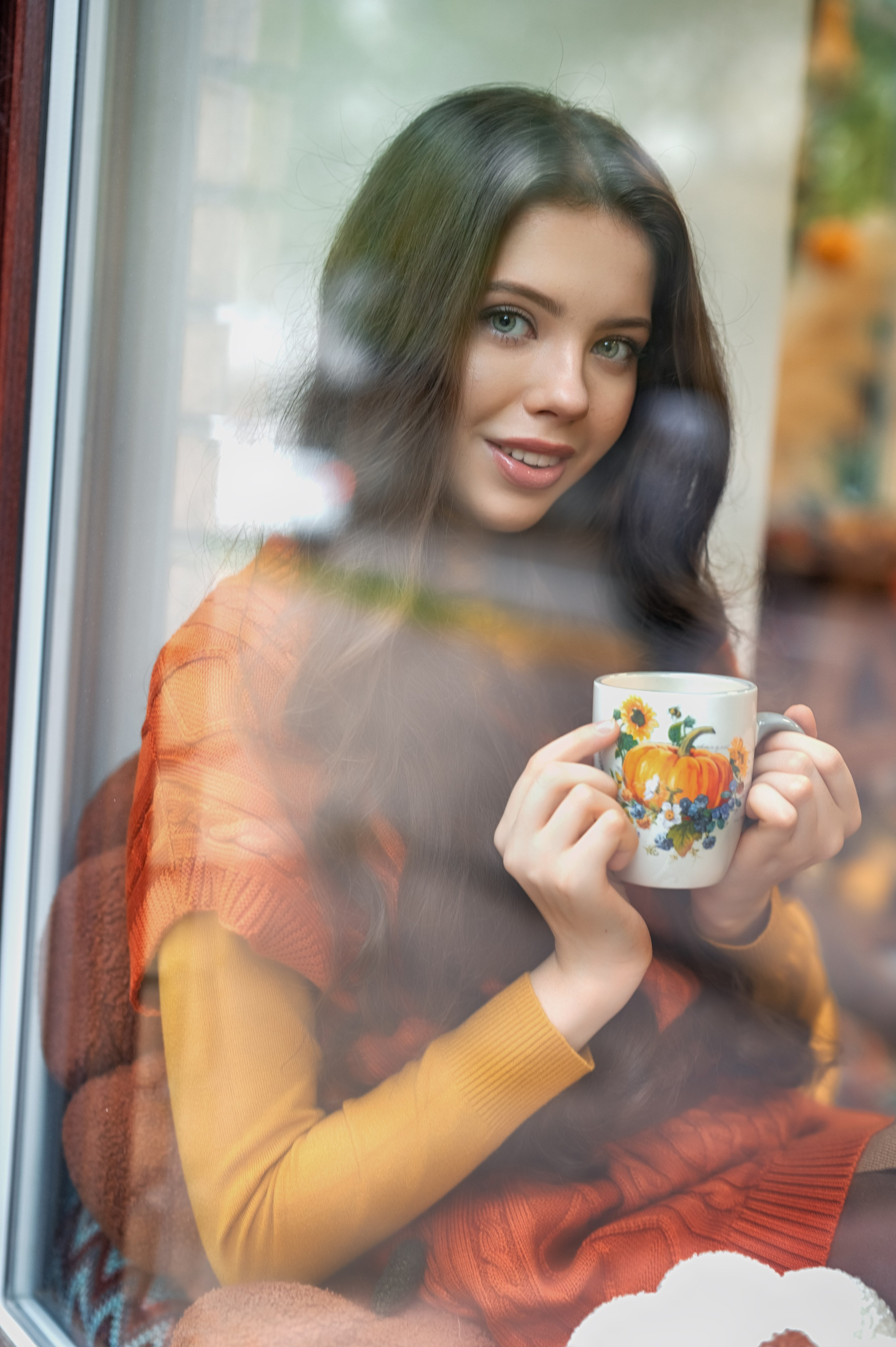 Фото проект в кофейне. Каминская Екатерина. Семейный и детский фотограф в Москве