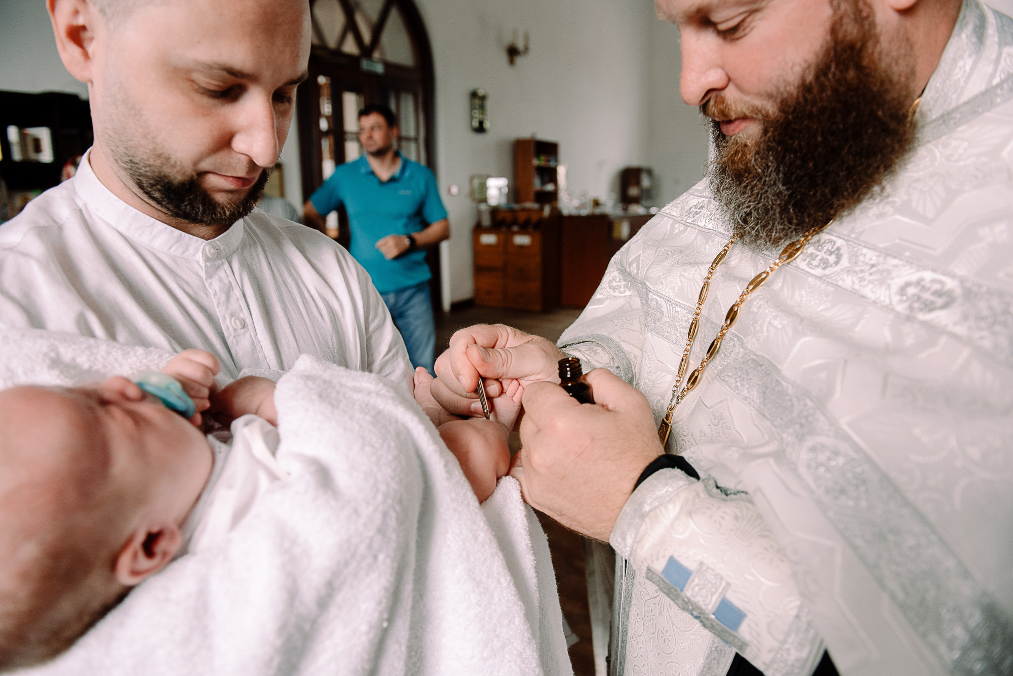 Крещение Марка. Семейный и свадебный фотограф в Рязани Лиза Голованова