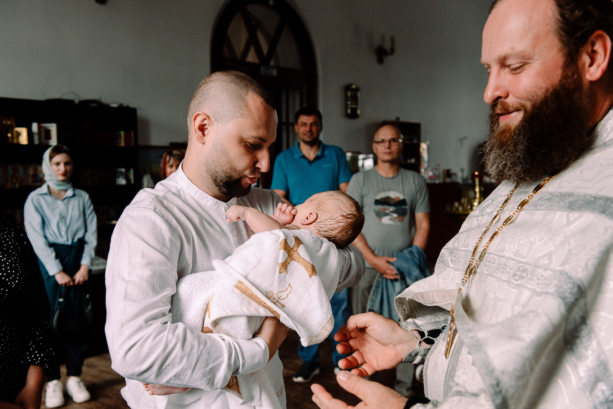 Крещение Марка. Семейный и свадебный фотограф в Рязани Лиза Голованова