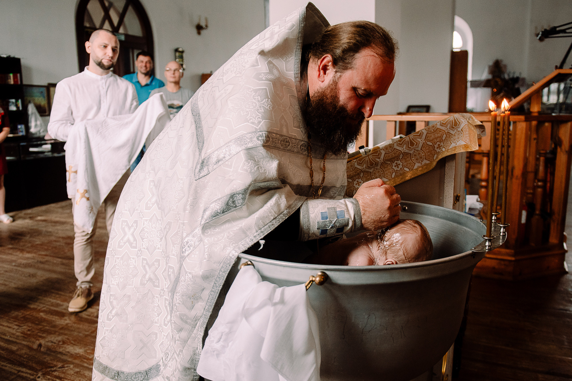 Крещение Марка. Семейный и свадебный фотограф в Рязани Лиза Голованова
