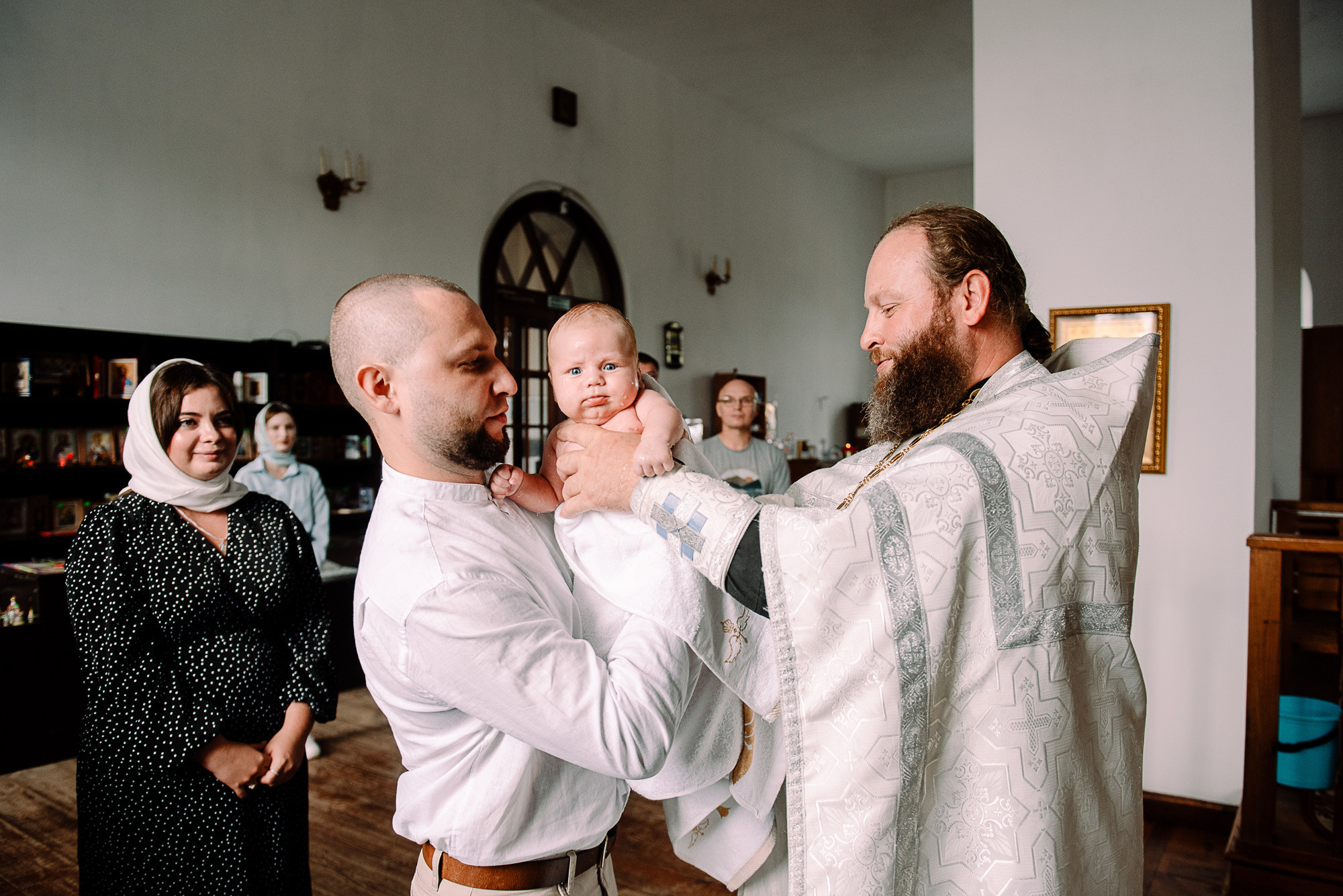 Крещение Марка. Семейный и свадебный фотограф в Рязани Лиза Голованова