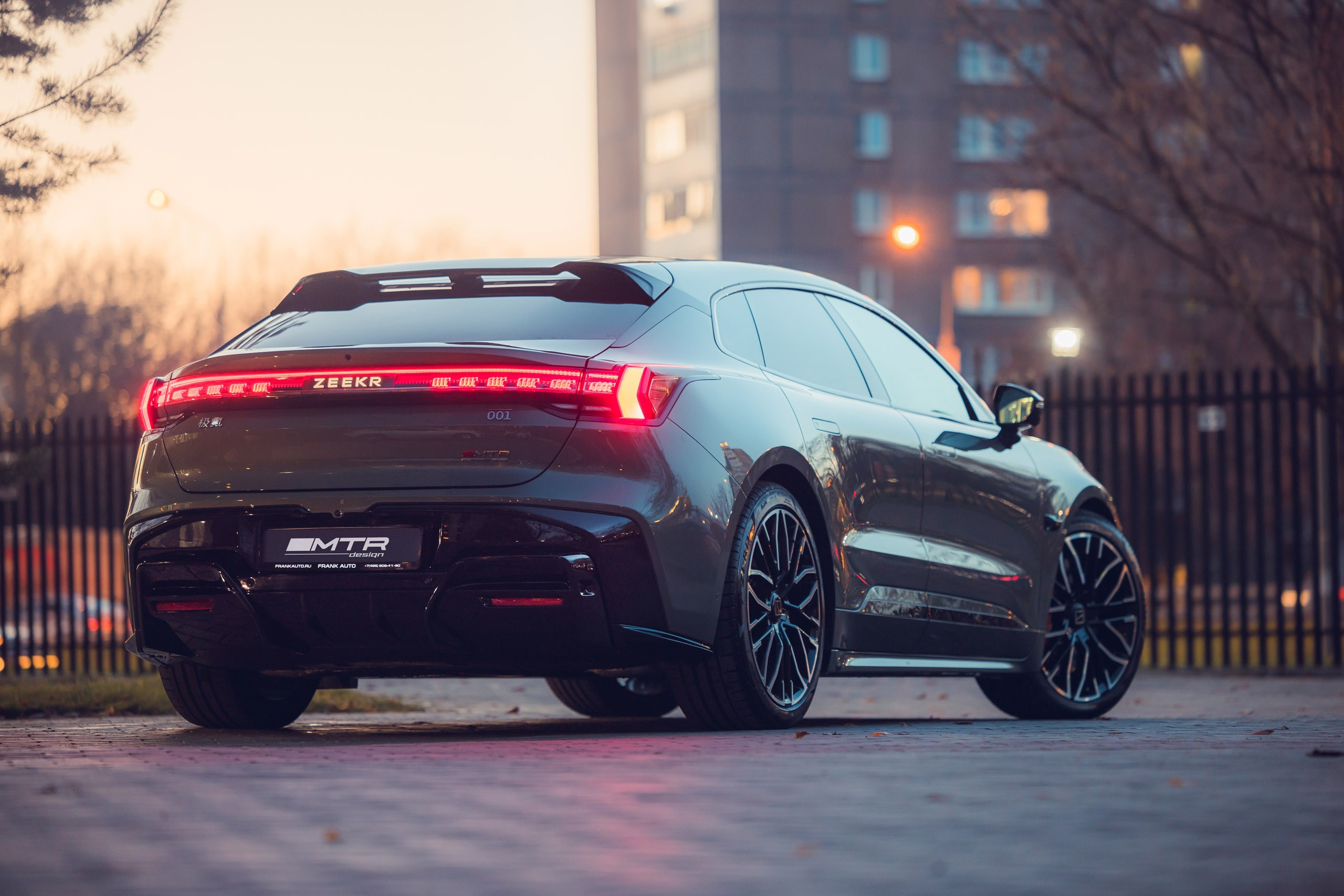 Обвес для  ZEEKR 001. Заур Халилов | Тюнинг и дизайн автомобилей