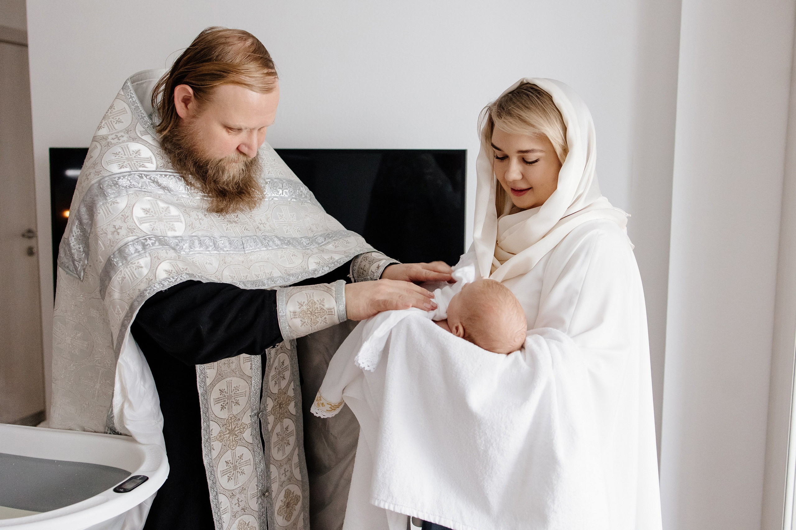 Крещение Стефании. Свадебный и семейный фотограф Екатерина Иванова