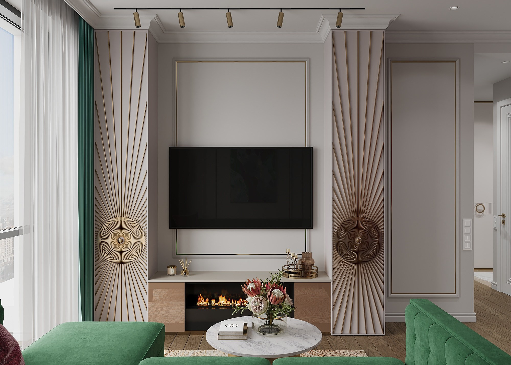 ЖК ШАГАЛ. Irina Balykina — Interior 3D Visualisation