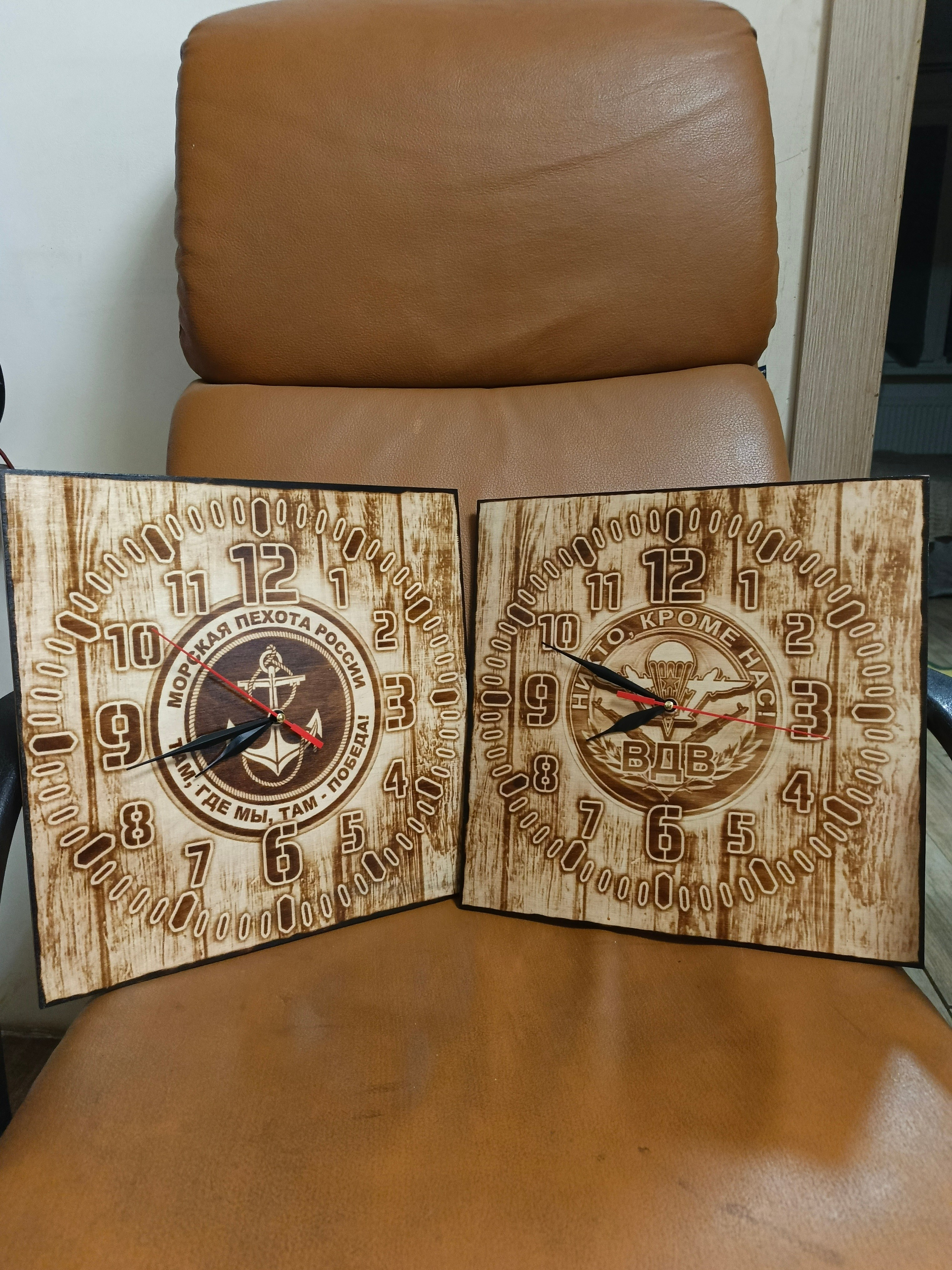 ЧАСЫ. Выжигания картин и портретов по фото