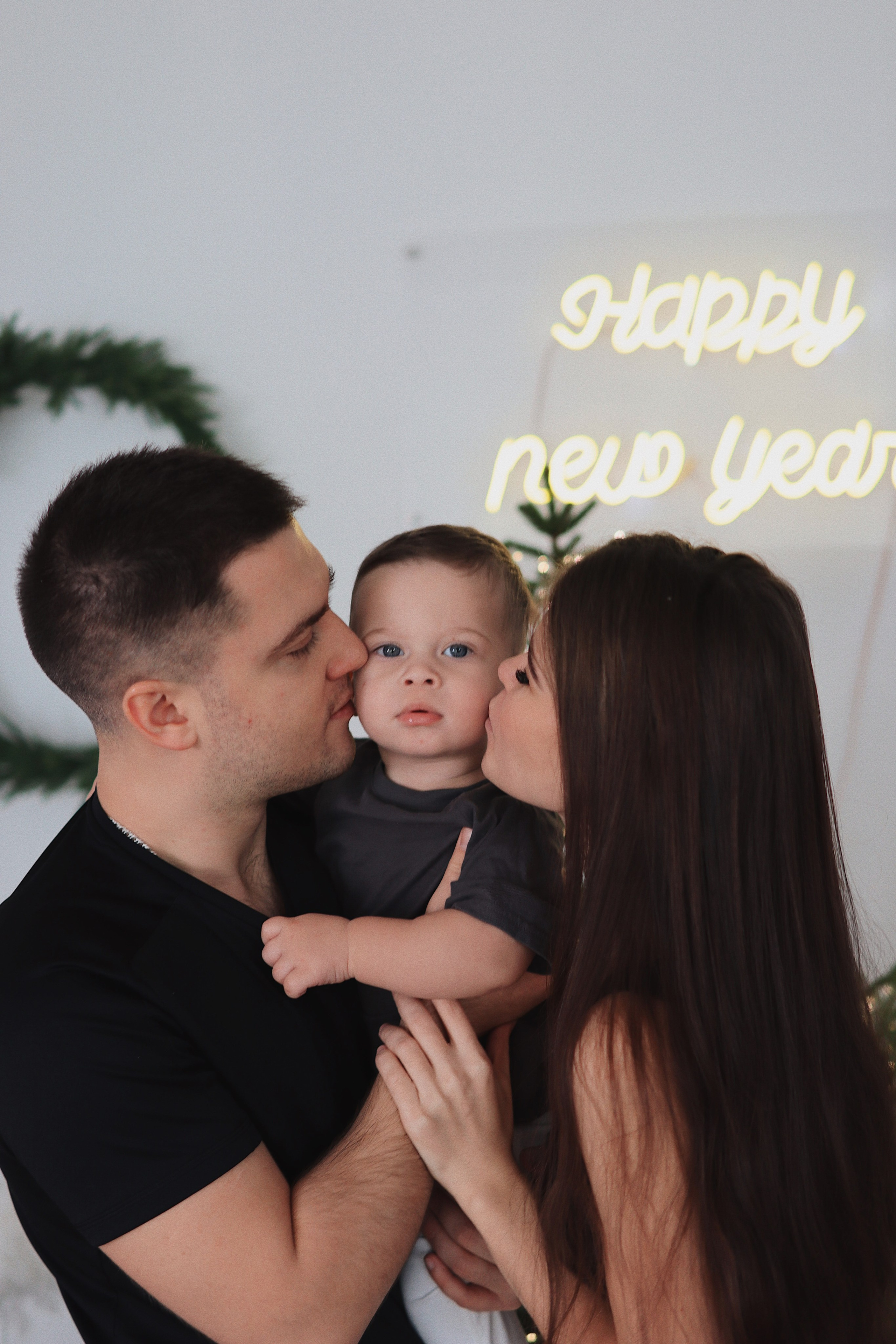 Family new year. Фотограф Елизавета Наумова