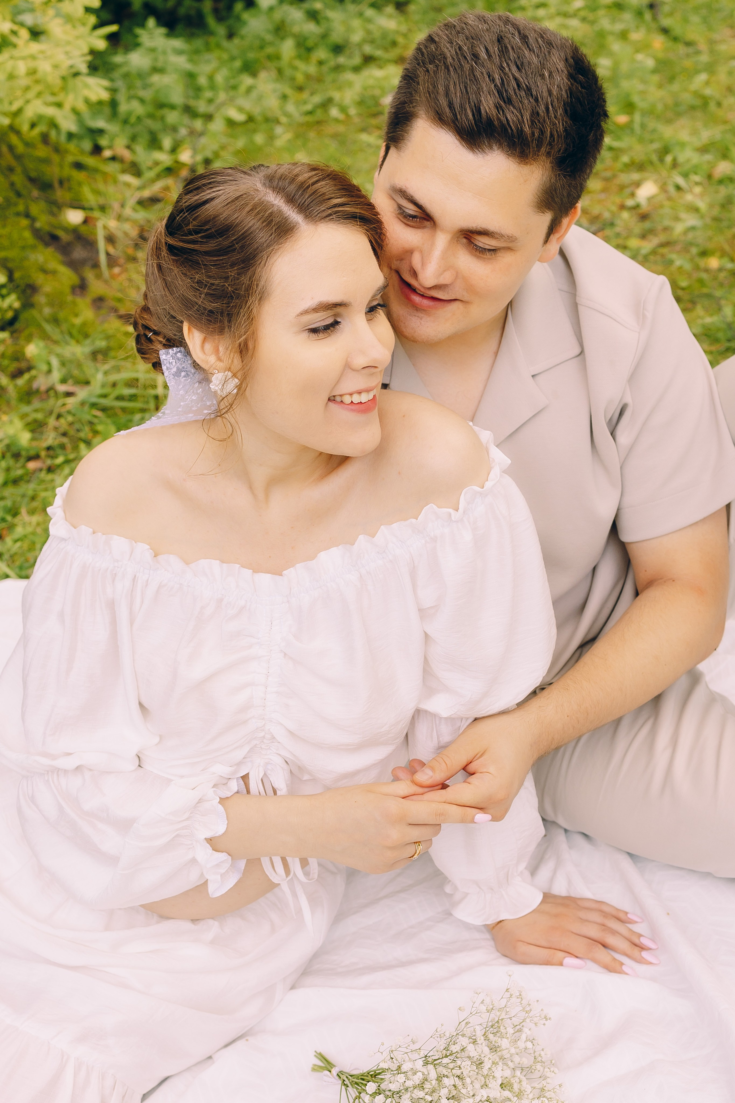 Нежная история на природе. Семейный Фотограф в Москве Евгения Симоненко