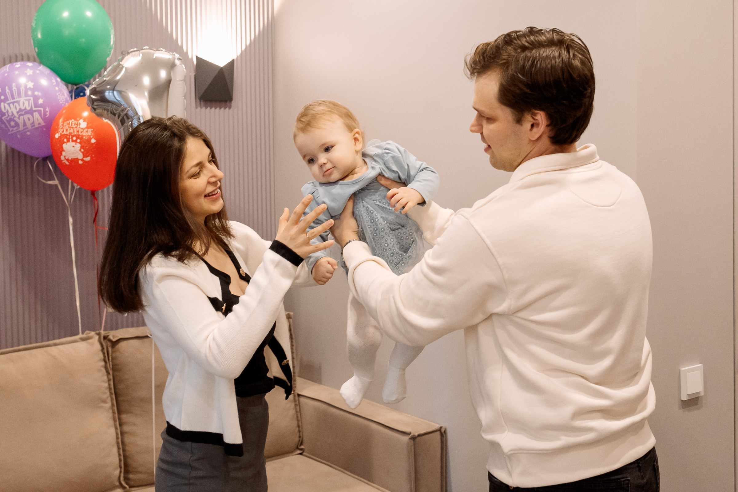 1 год. Семейный Фотограф в Москве Евгения Симоненко