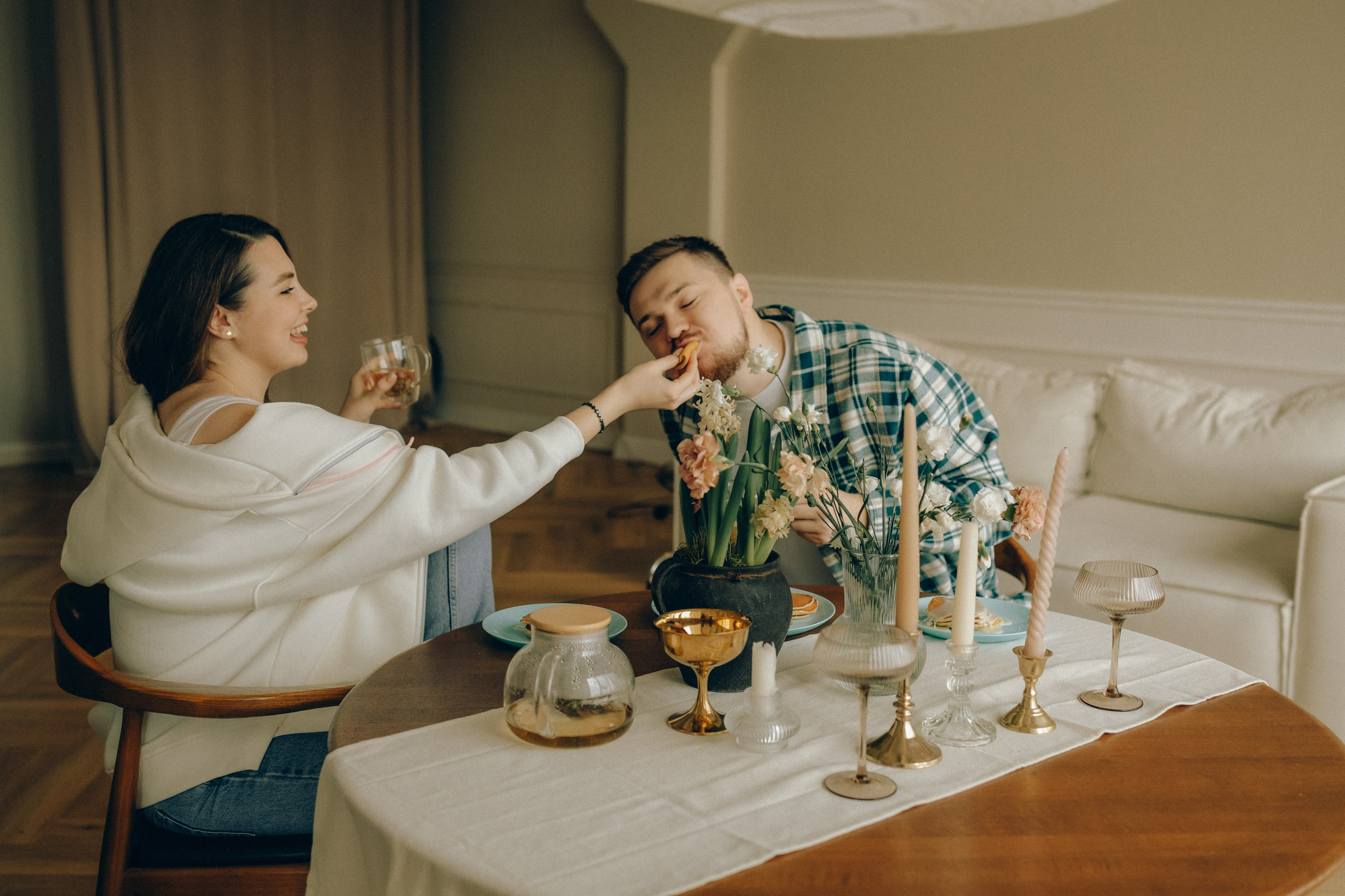 Ксюша, Лёша и Марсель. Фотограф Анна Велёнда