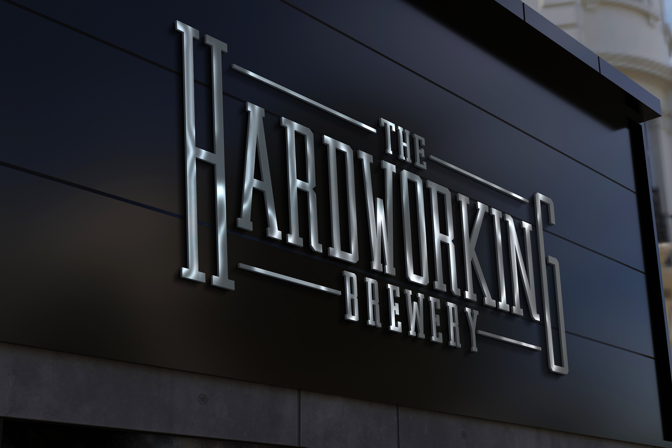 Пивоварня HARDWORKING. MoshaDesign