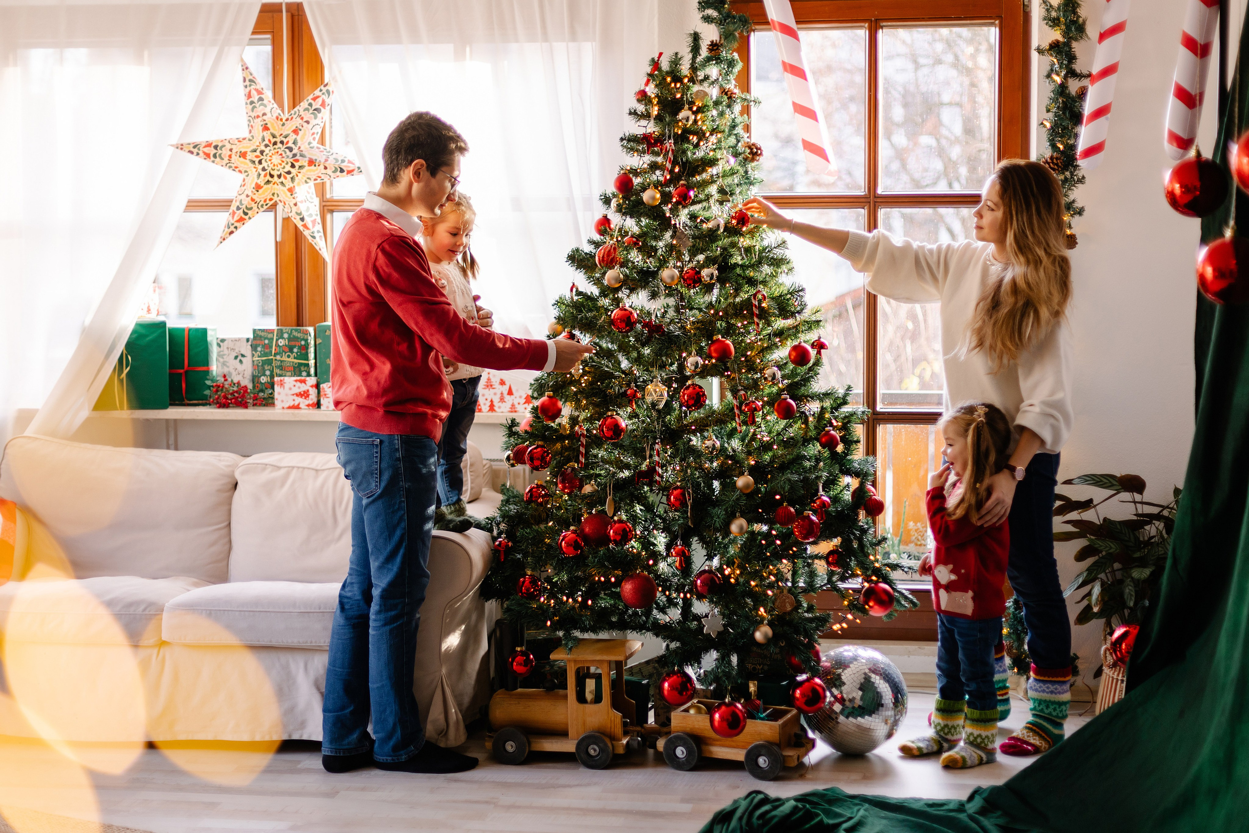 Новогодний. Семейный фотограф в Мюнхене Даша Антипина