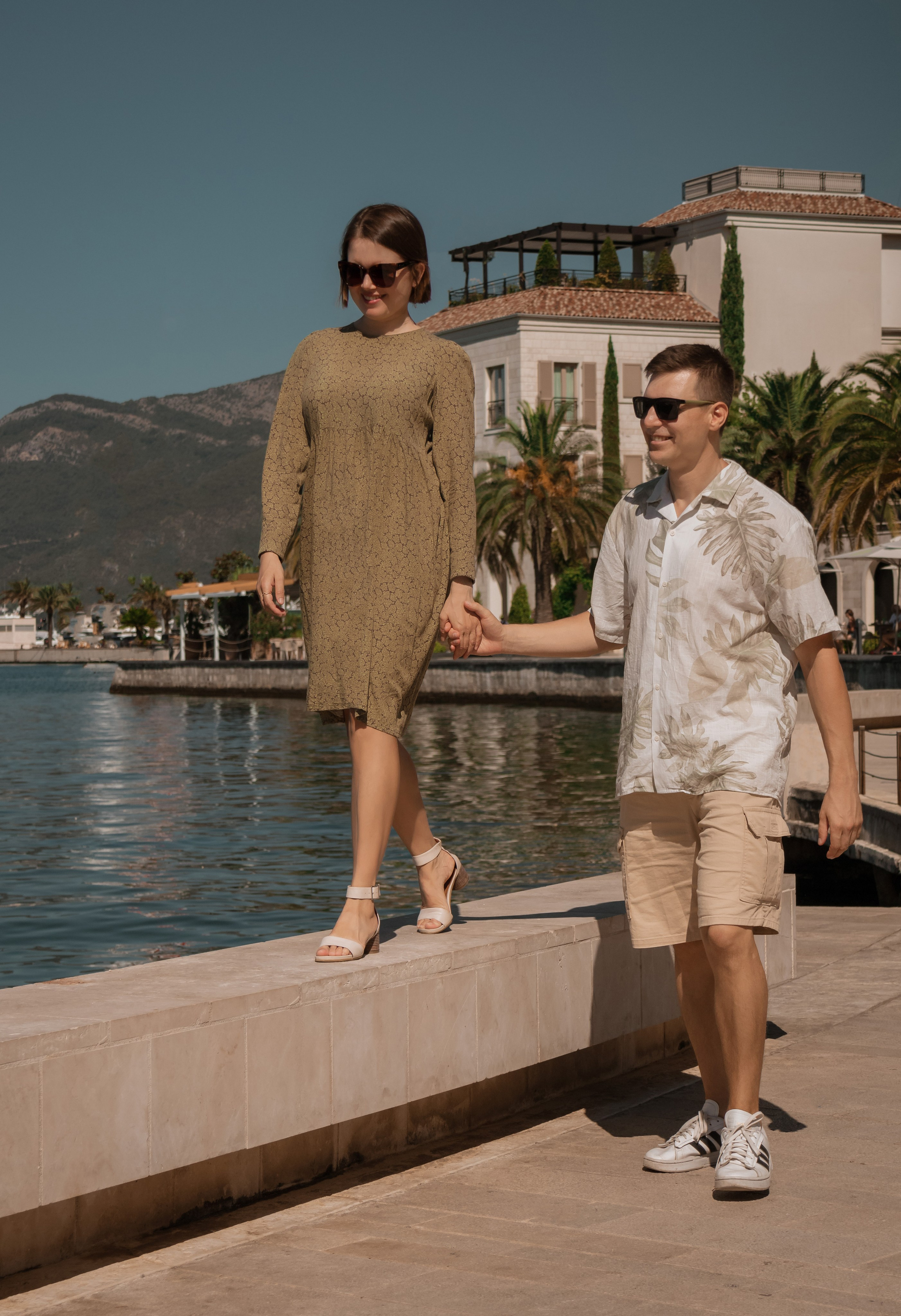 Gentle morning with Rimma and Maxim. Portrait photographer in Tivat Montenegro Katerina Kirsanova