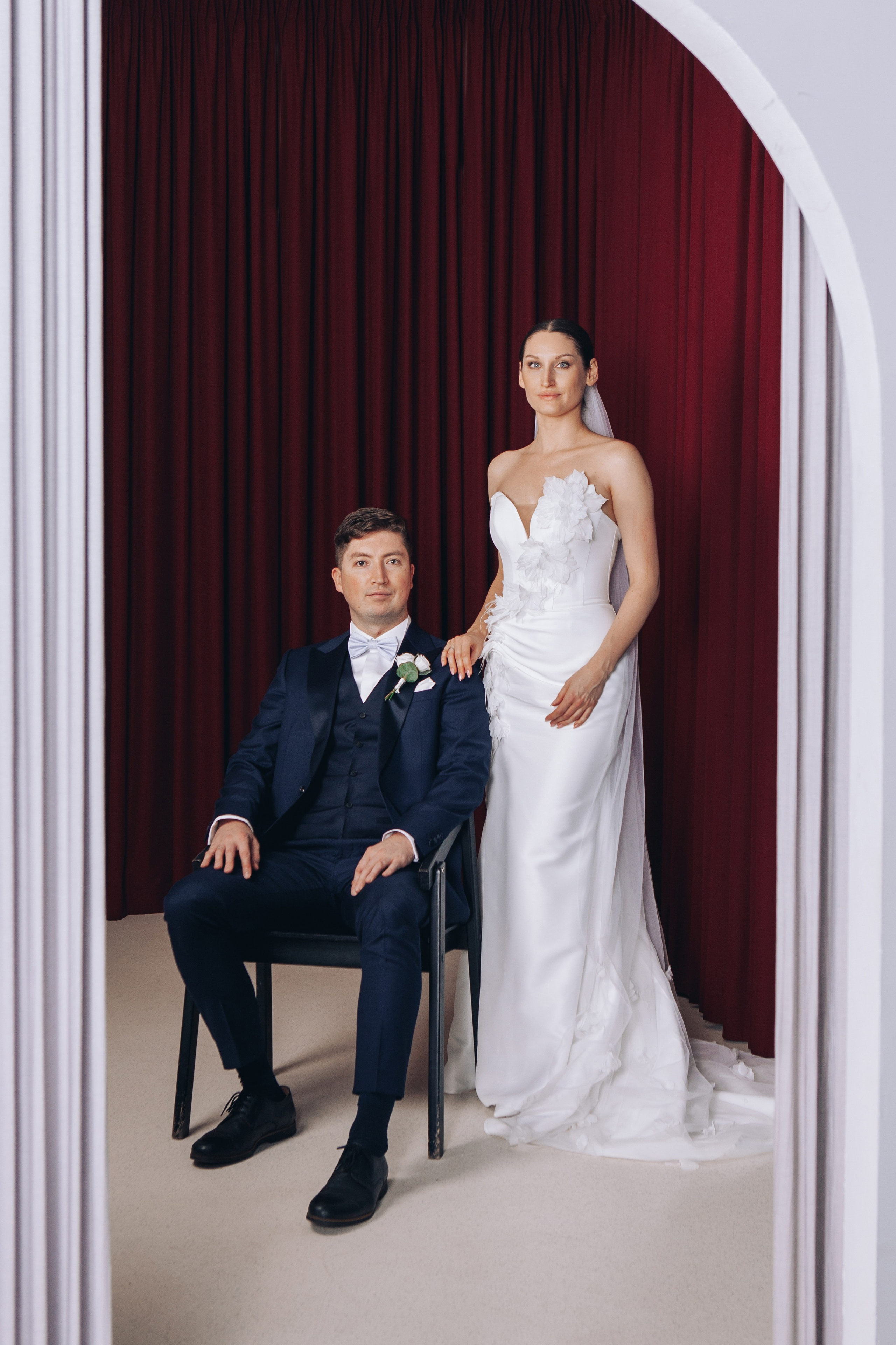 Фотосессия жениха и невесты в шипиловском загсе. Фотограф Ольга Ефремова