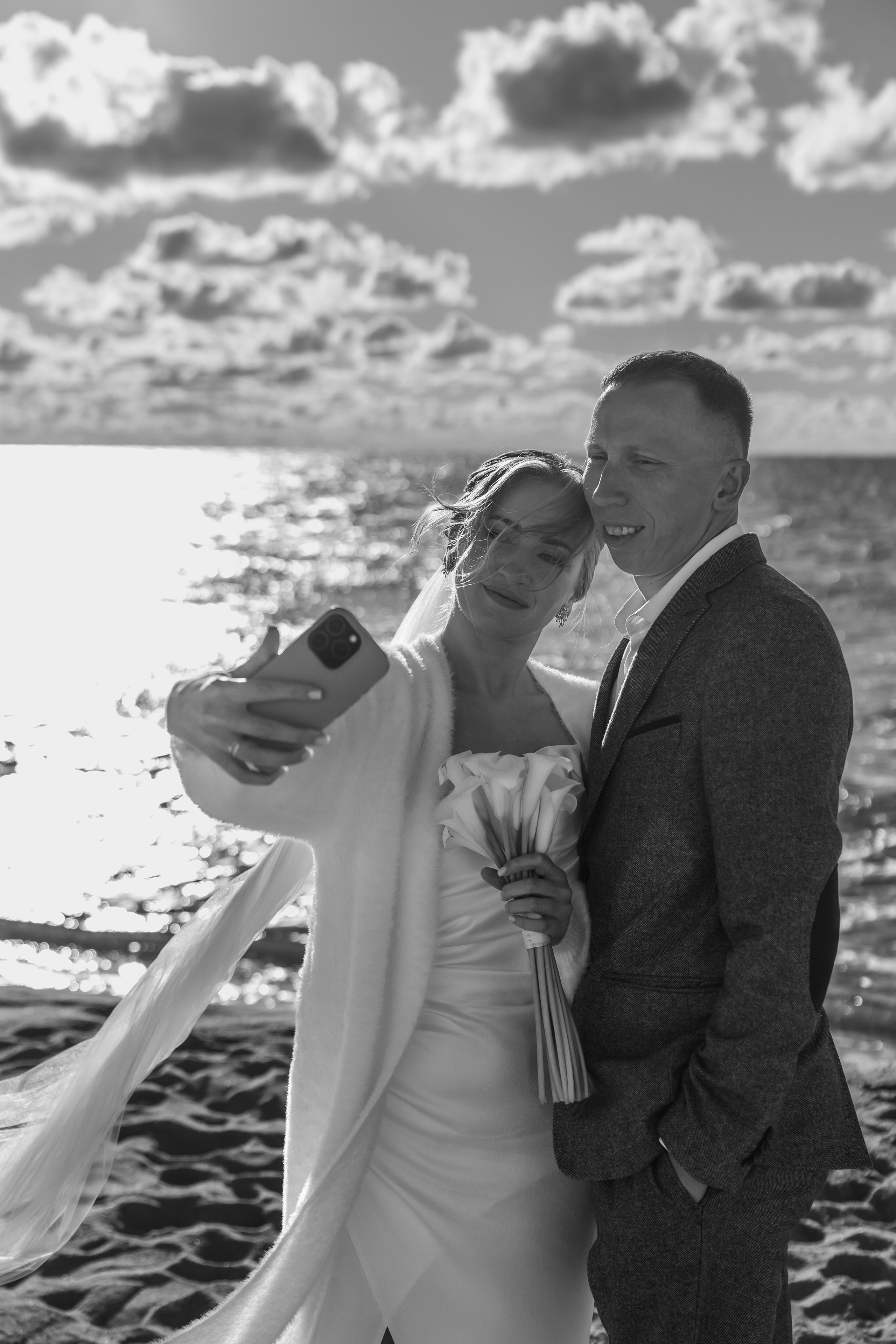 Свадьба для двоих на море. Свадебный фотограф  Калининград | Москва|