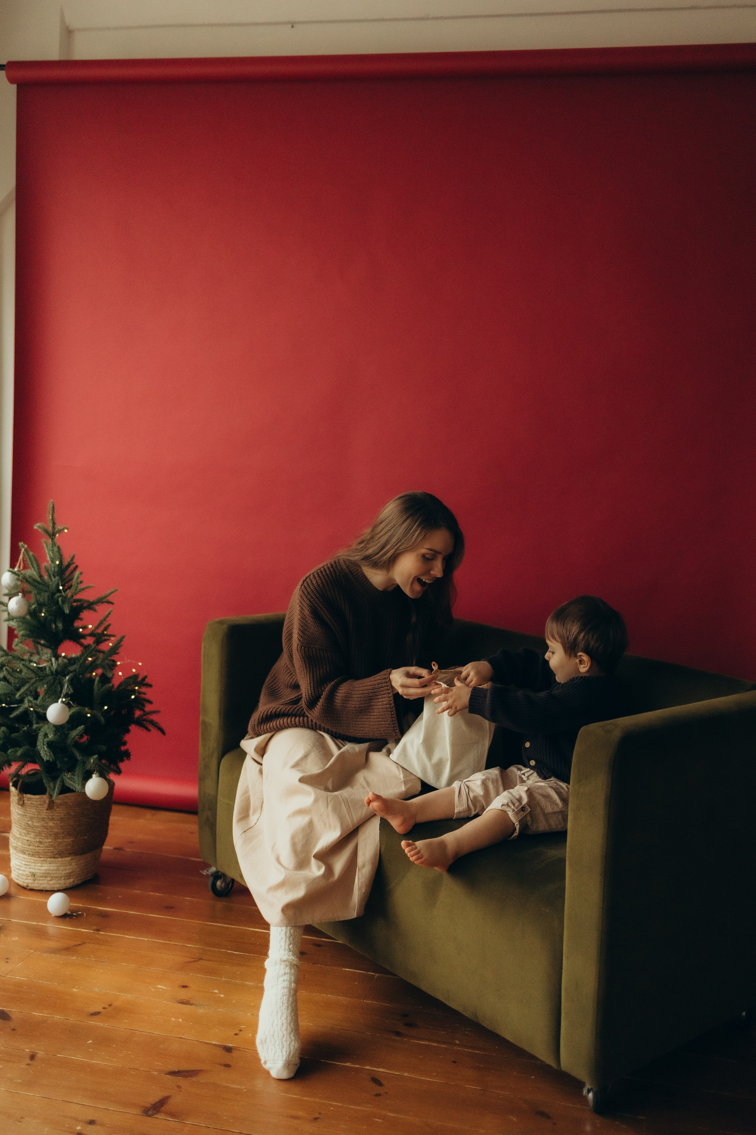 Семейная новогодняя фотосессия. Семейный фотограф в Москве Бунина Маргарита