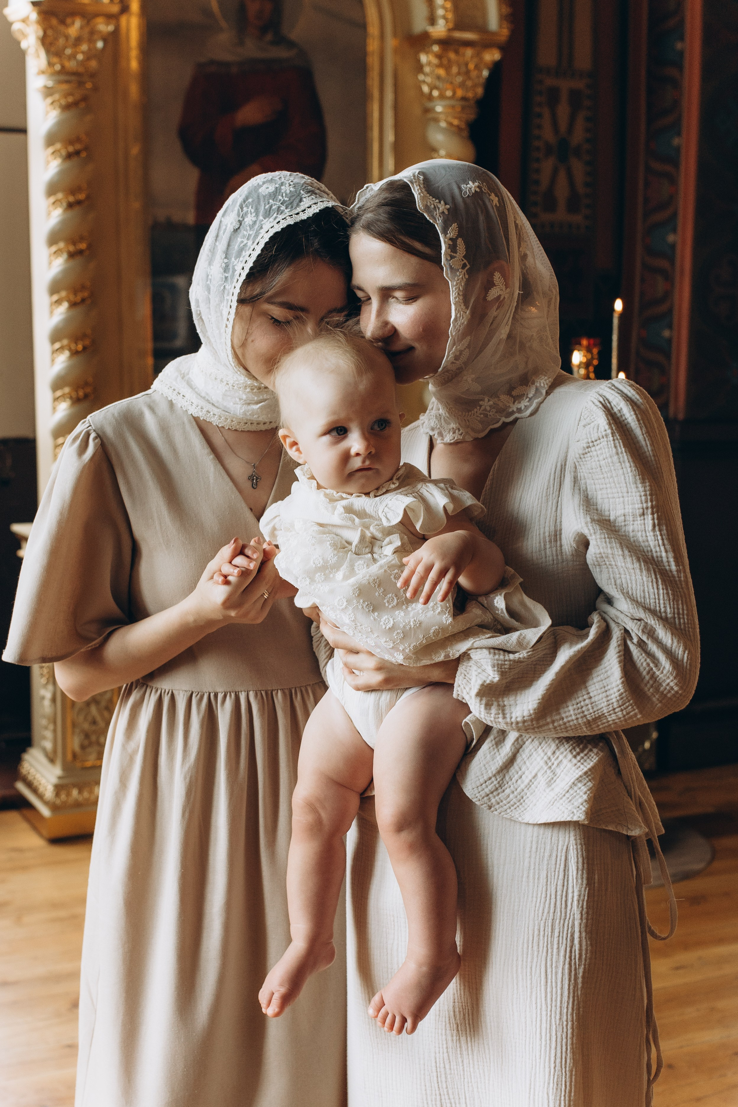 Крещение Марии и Валерии. Семейный фотограф в Краснодаре Виктория Кокоулина