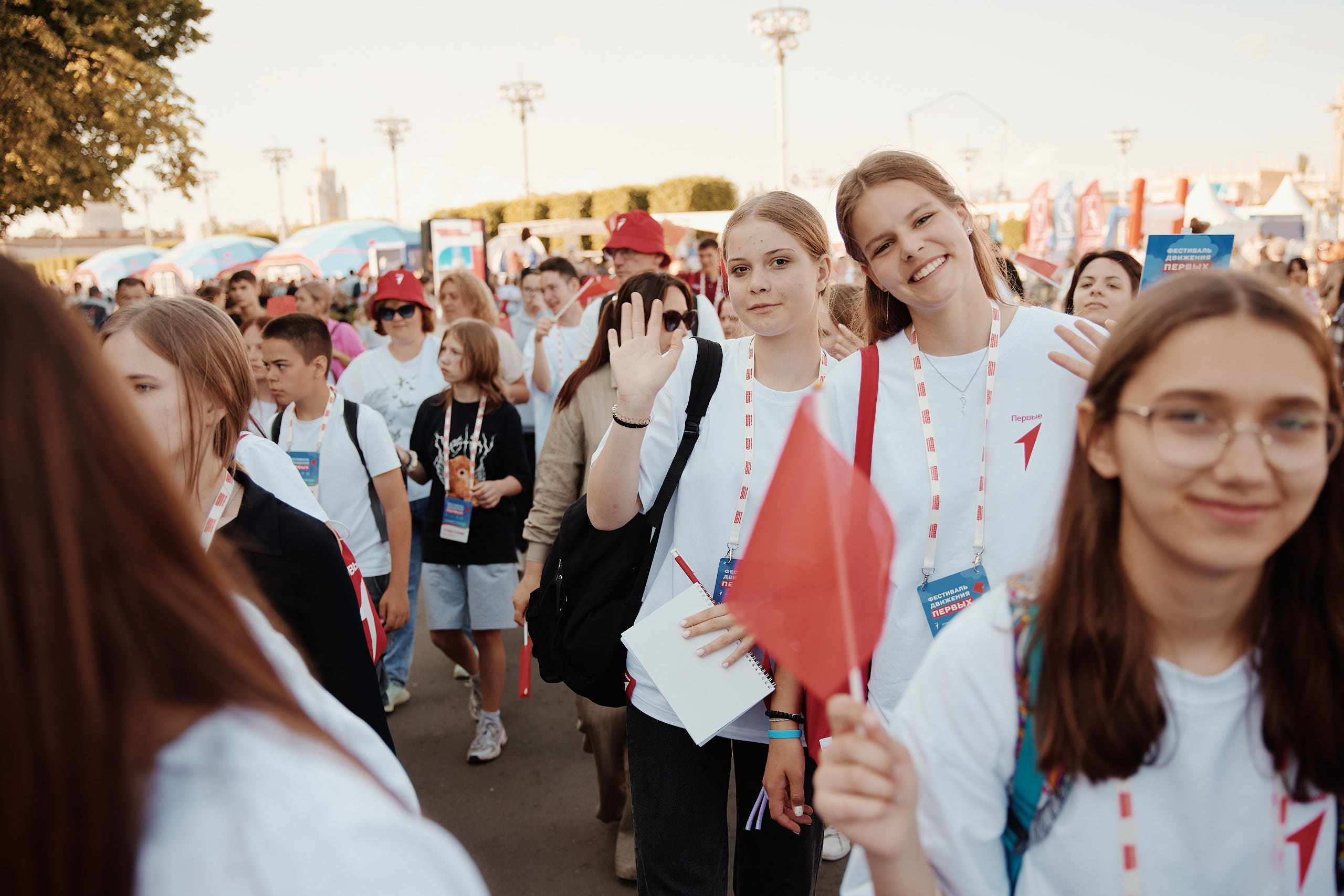 Фестиваль Движения Первых 2025. Репортажная съемка в Москве