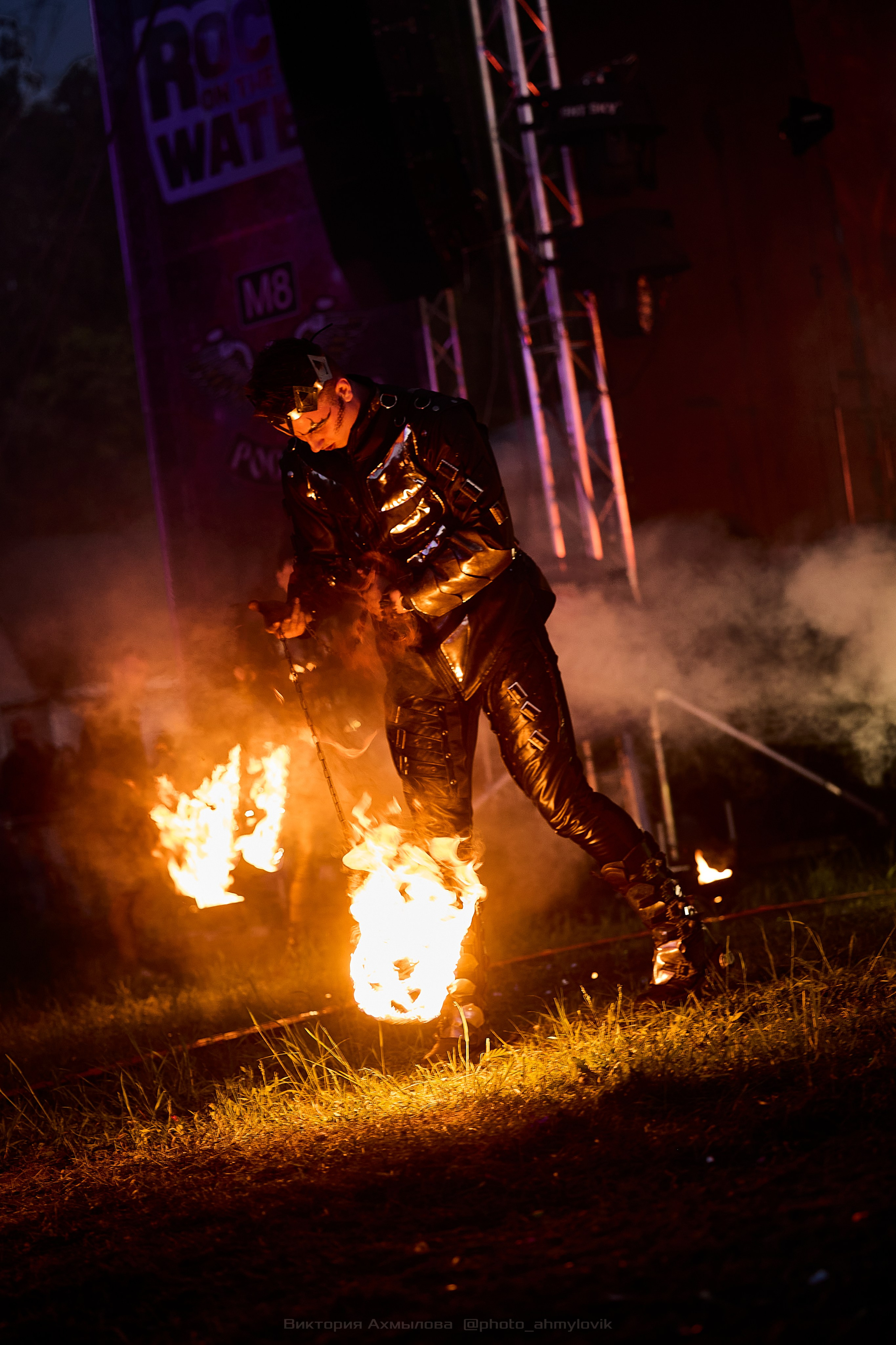 23.05.2026 FIRE SHOW на Rock on The Water. Виктория Ахмылова. Фотограф в Москве
