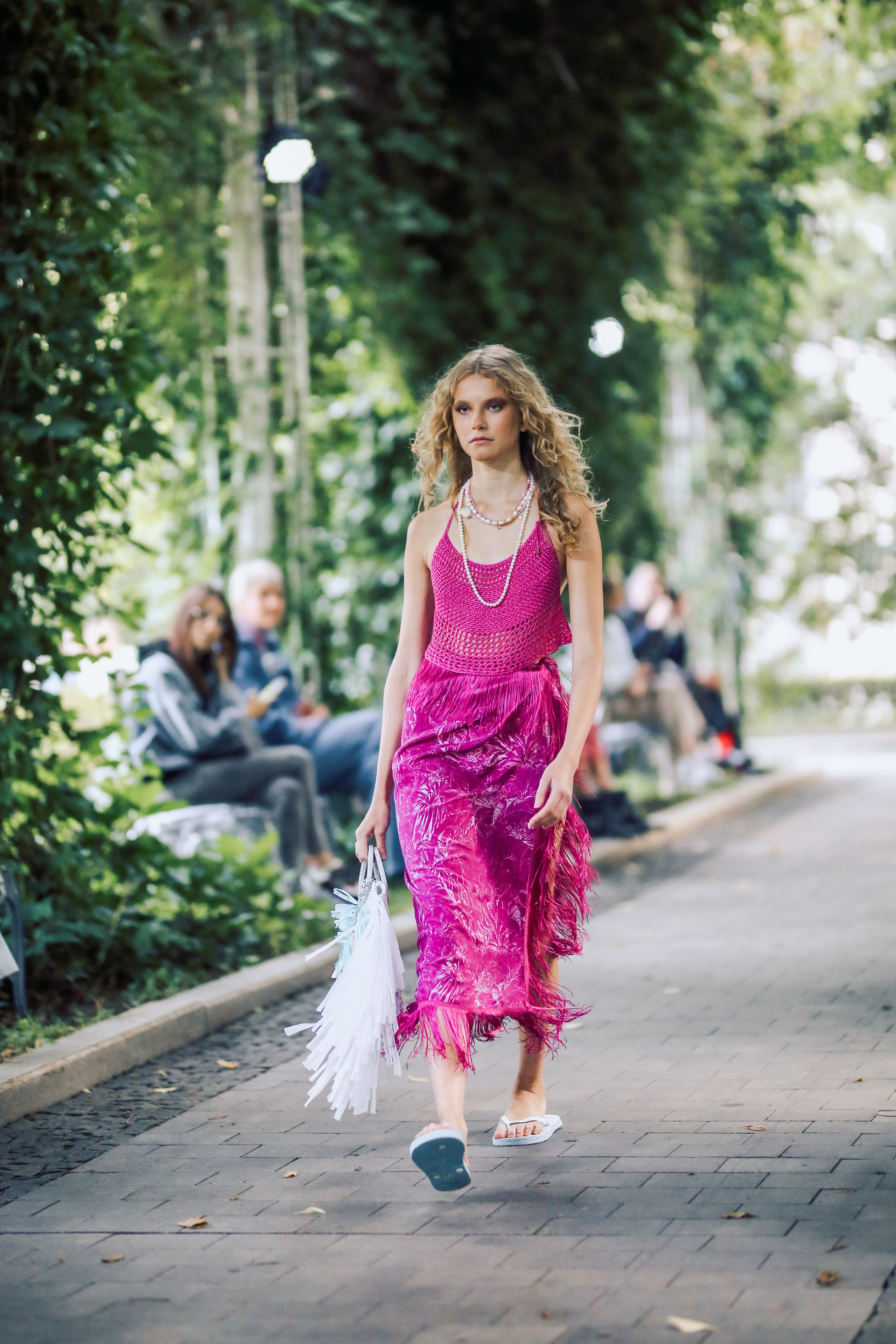 Зелёный подиум. Фотограф Анастасия Залевская