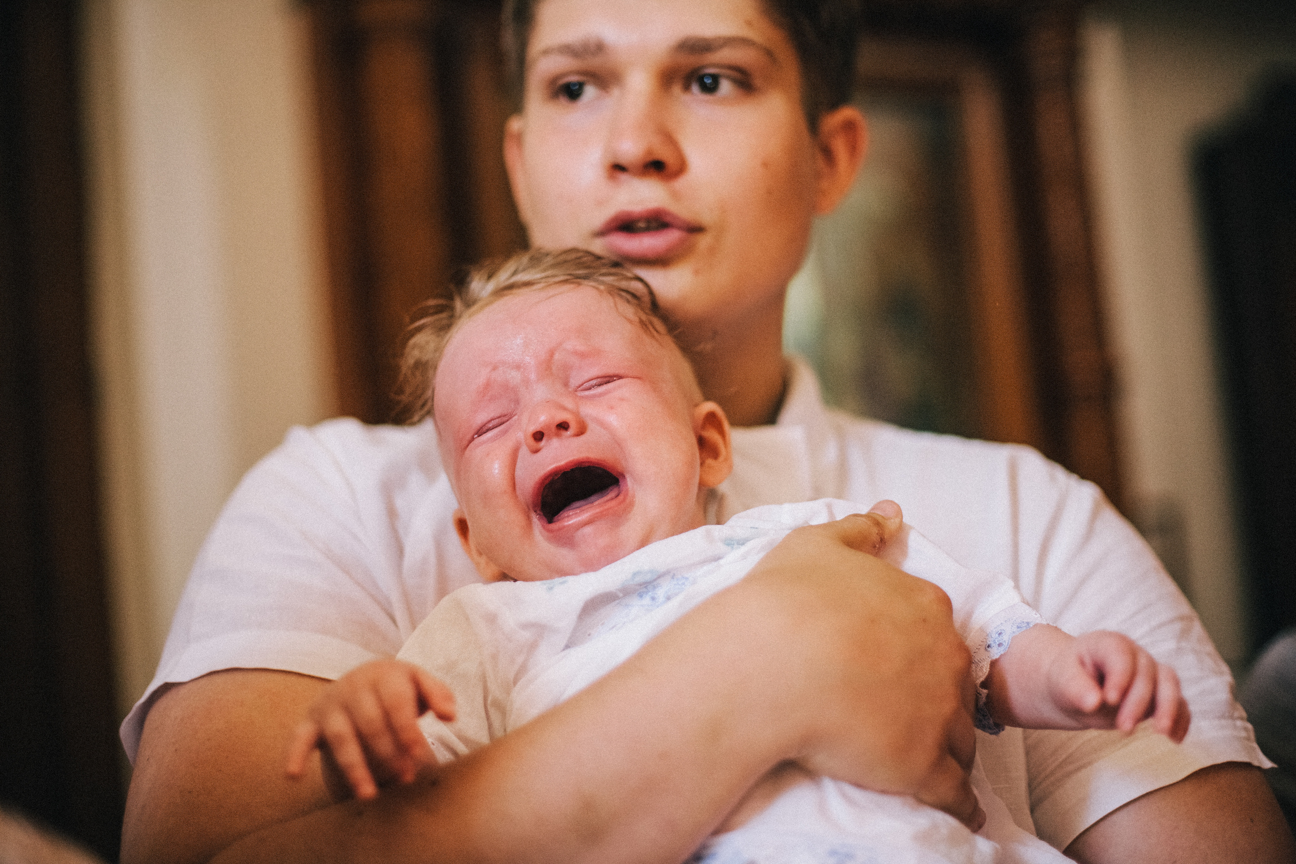 Крещение Мироши. Семейный фотограф, фотограф родов, репортажей фотограф в Санкт-Петербу