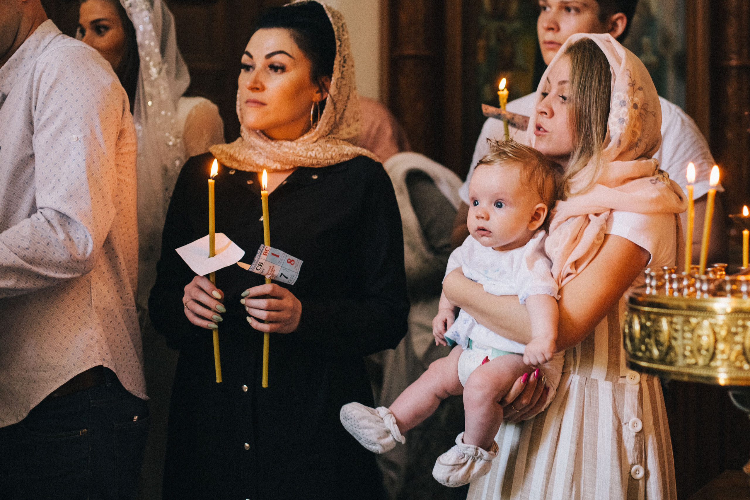Крещение Мироши. Семейный фотограф, фотограф родов, репортажей фотограф в Санкт-Петербу