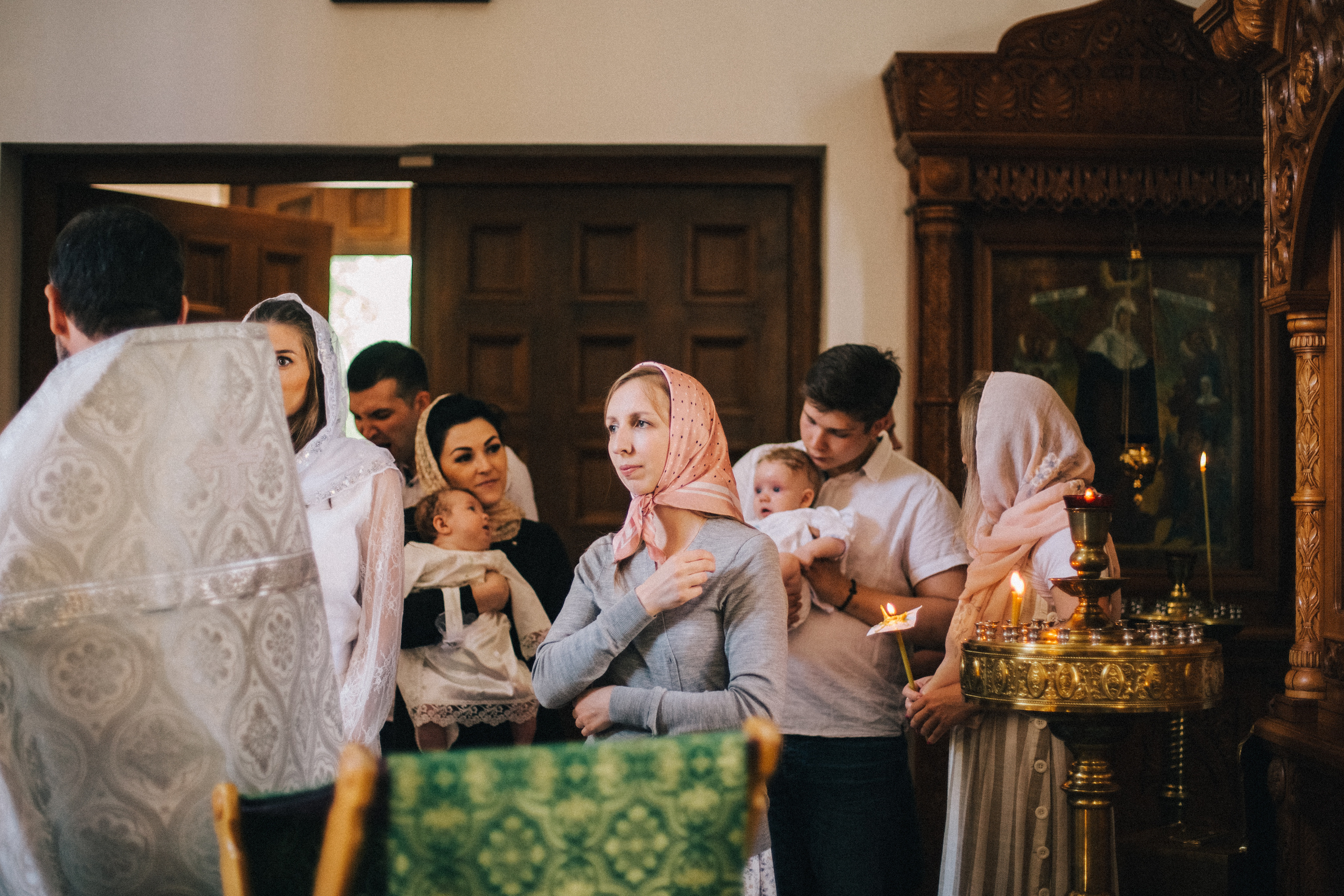 Крещение Мироши. Семейный фотограф, фотограф родов, репортажей фотограф в Санкт-Петербу