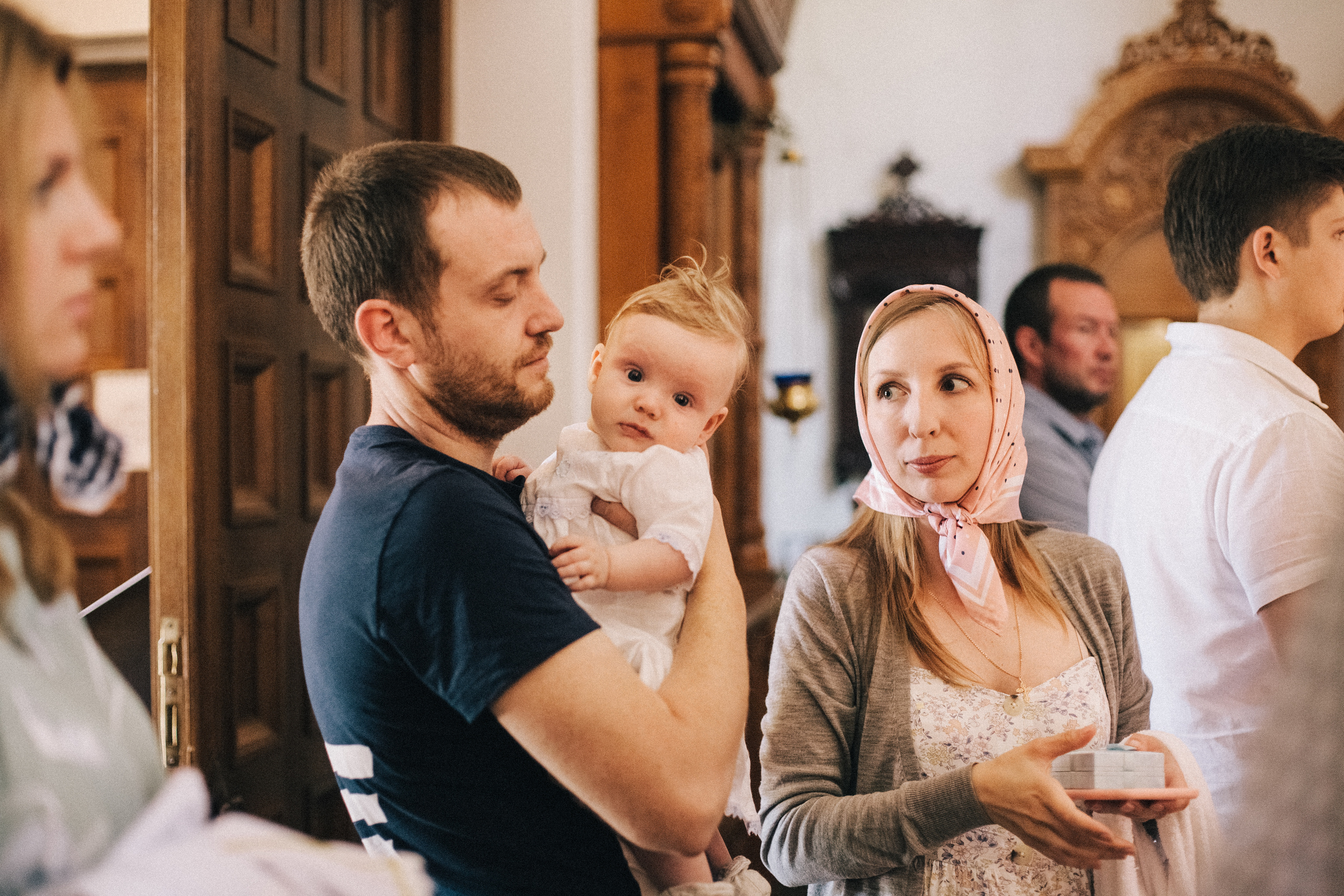 Крещение Мироши. Семейный фотограф, фотограф родов, репортажей фотограф в Санкт-Петербу