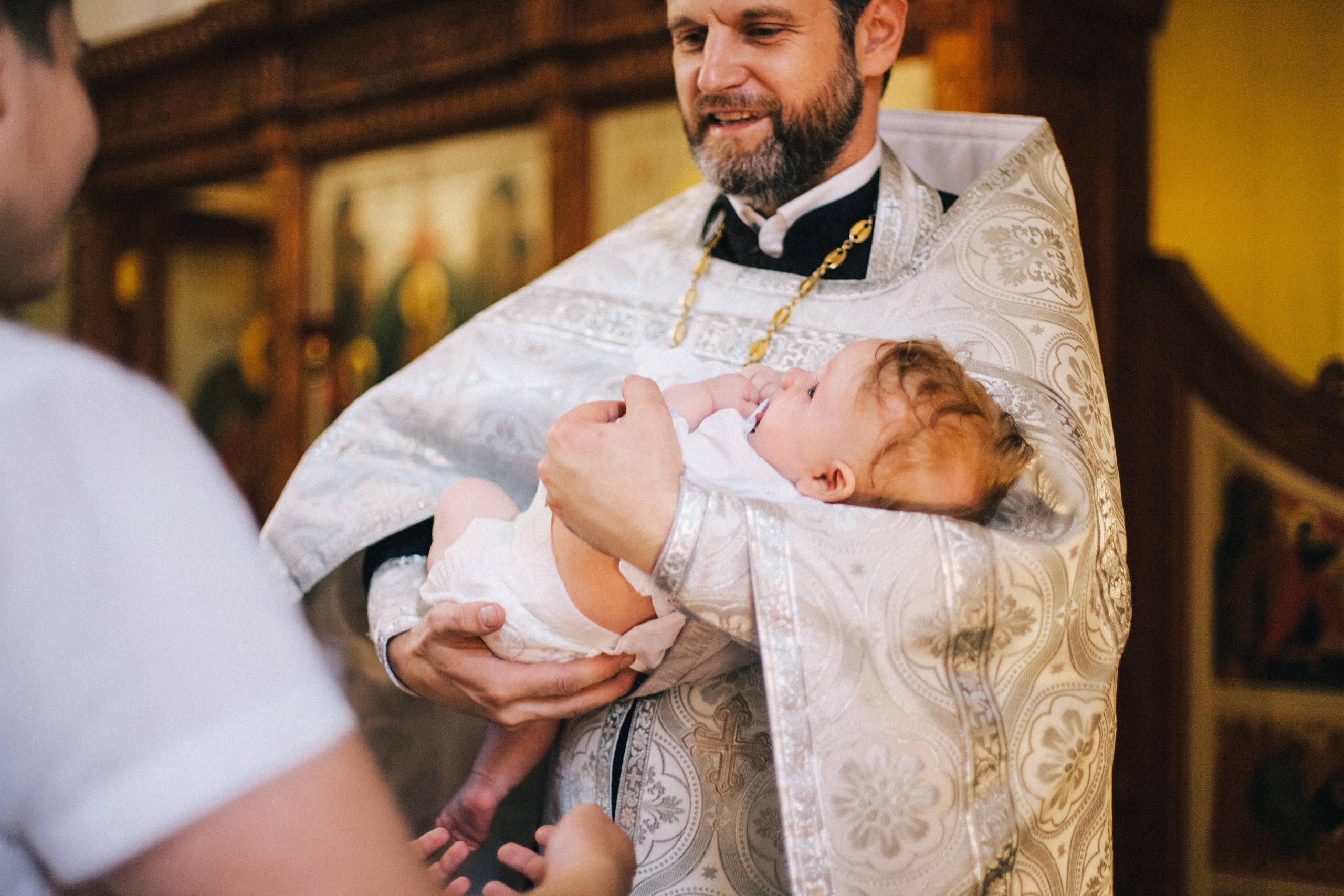 Крещение Мироши. Семейный фотограф, фотограф родов, репортажей фотограф в Санкт-Петербу