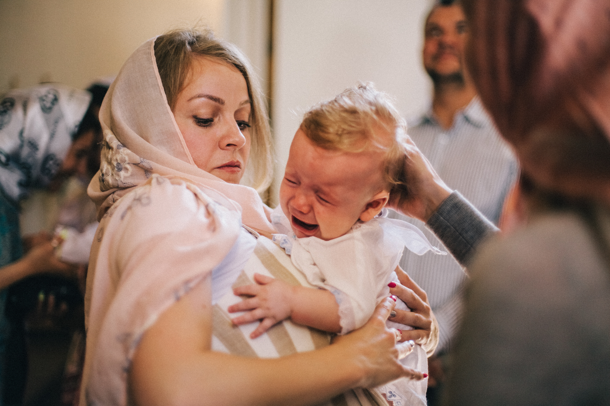 Крещение Мироши. Семейный фотограф, фотограф родов, репортажей фотограф в Санкт-Петербу