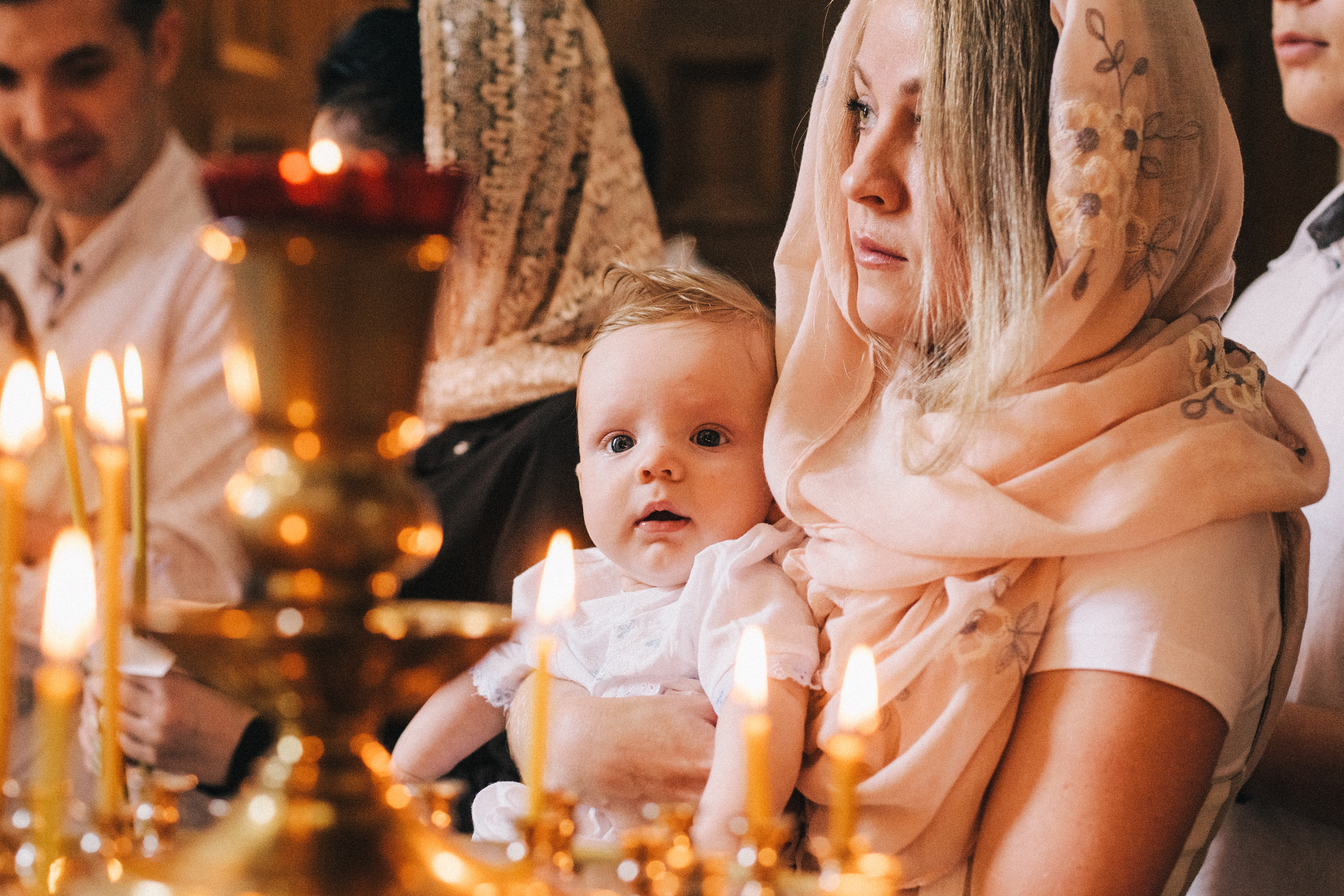 Крещение Мироши. Семейный фотограф, фотограф родов, репортажей фотограф в Санкт-Петербу