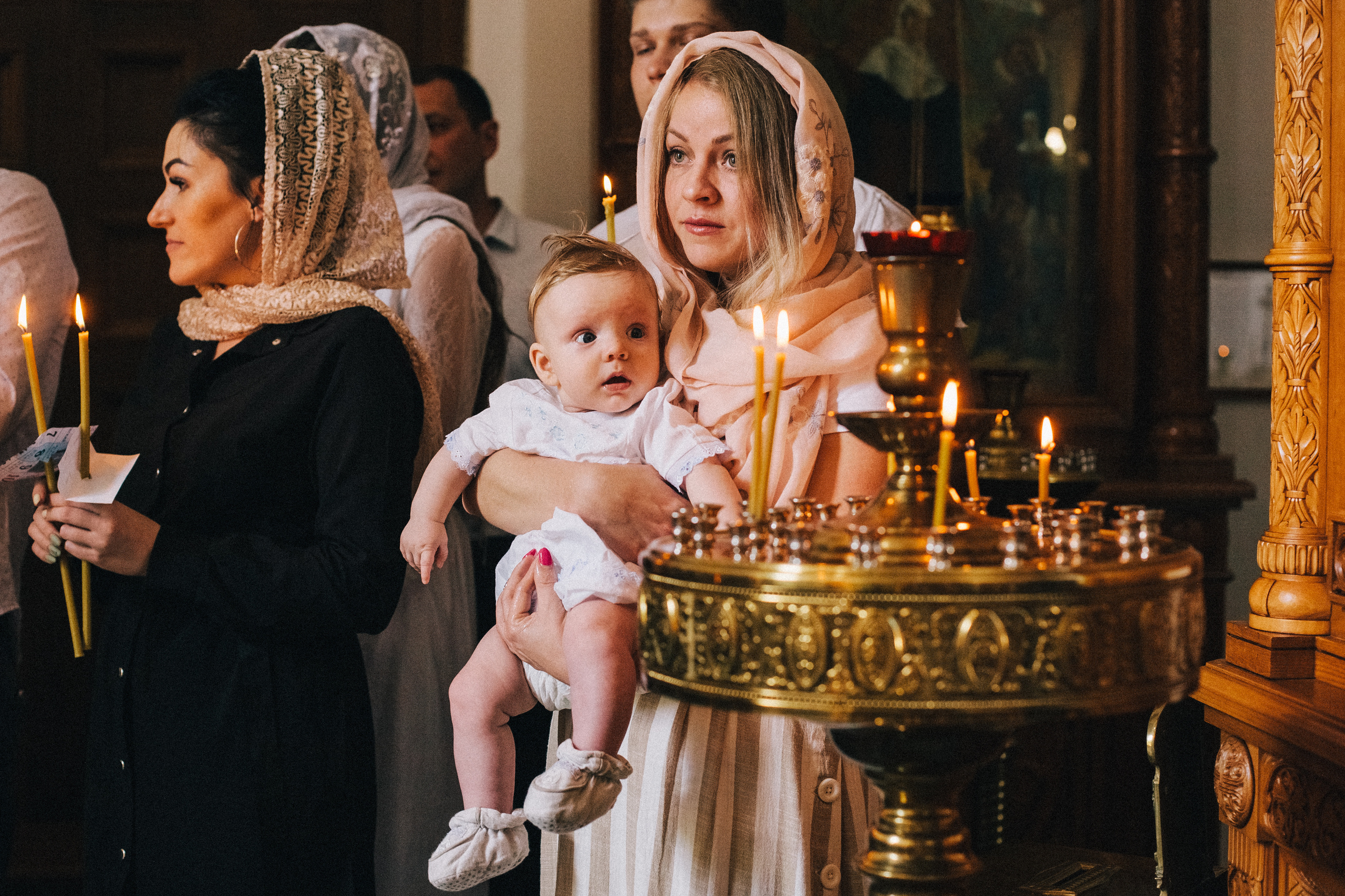 Крещение Мироши. Семейный фотограф, фотограф родов, репортажей фотограф в Санкт-Петербу