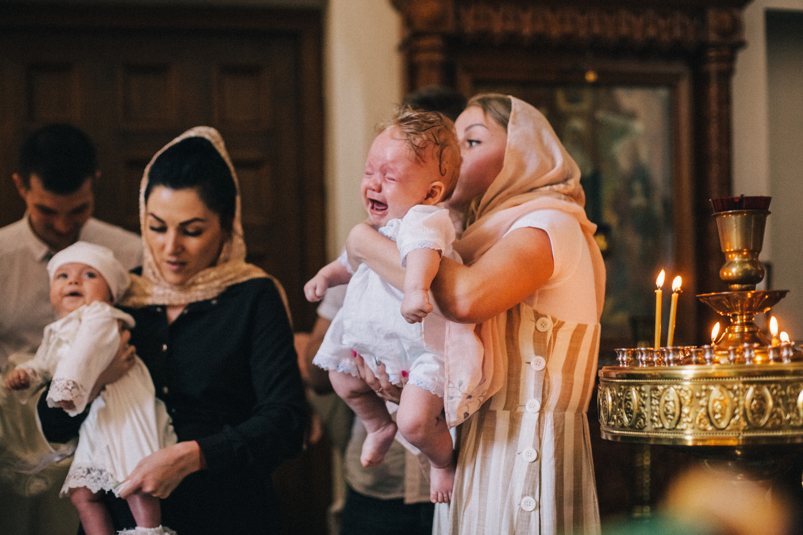 Крещение Мироши. Семейный фотограф, фотограф родов, репортажей фотограф в Санкт-Петербу