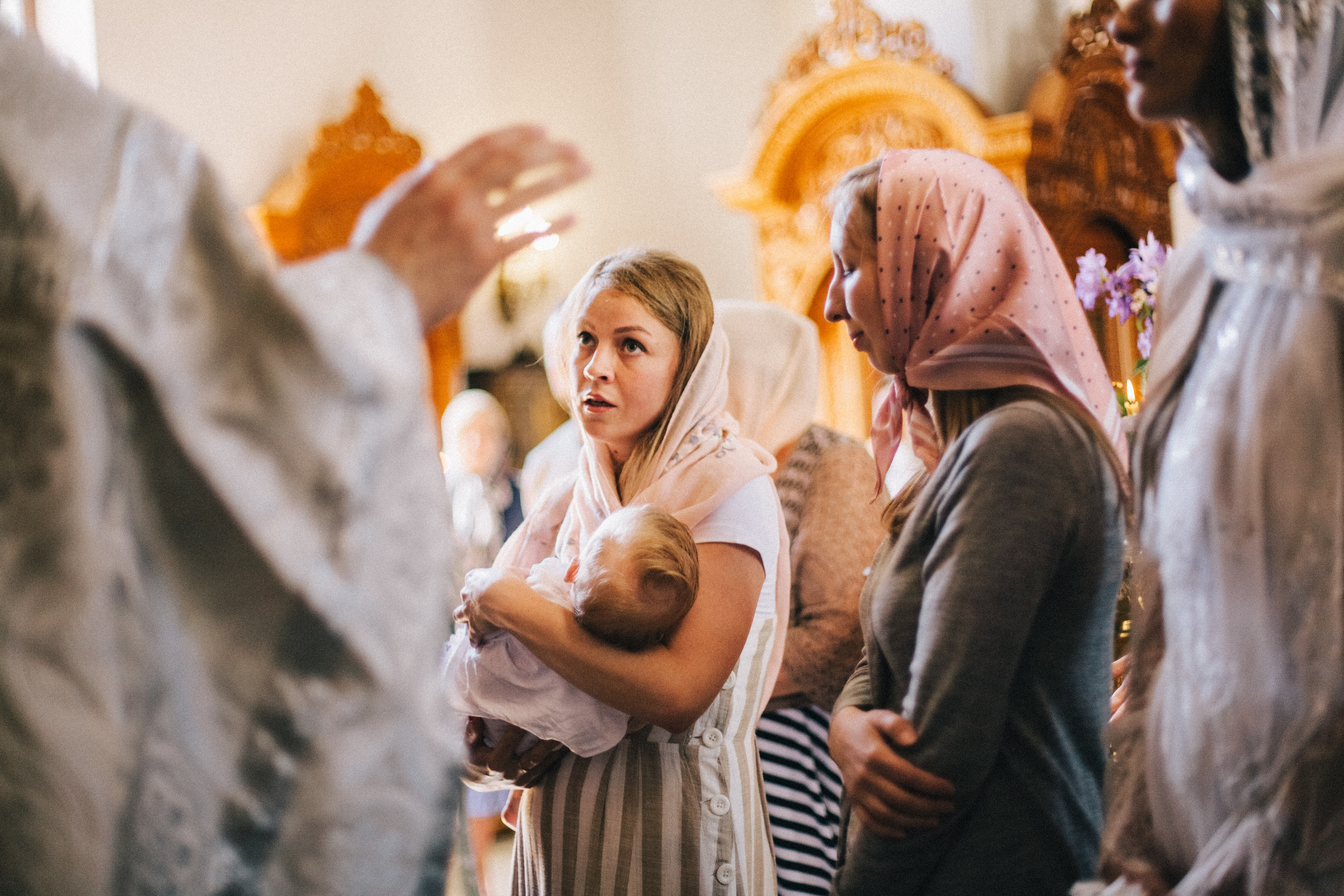 Крещение Мироши. Семейный фотограф, фотограф родов, репортажей фотограф в Санкт-Петербу