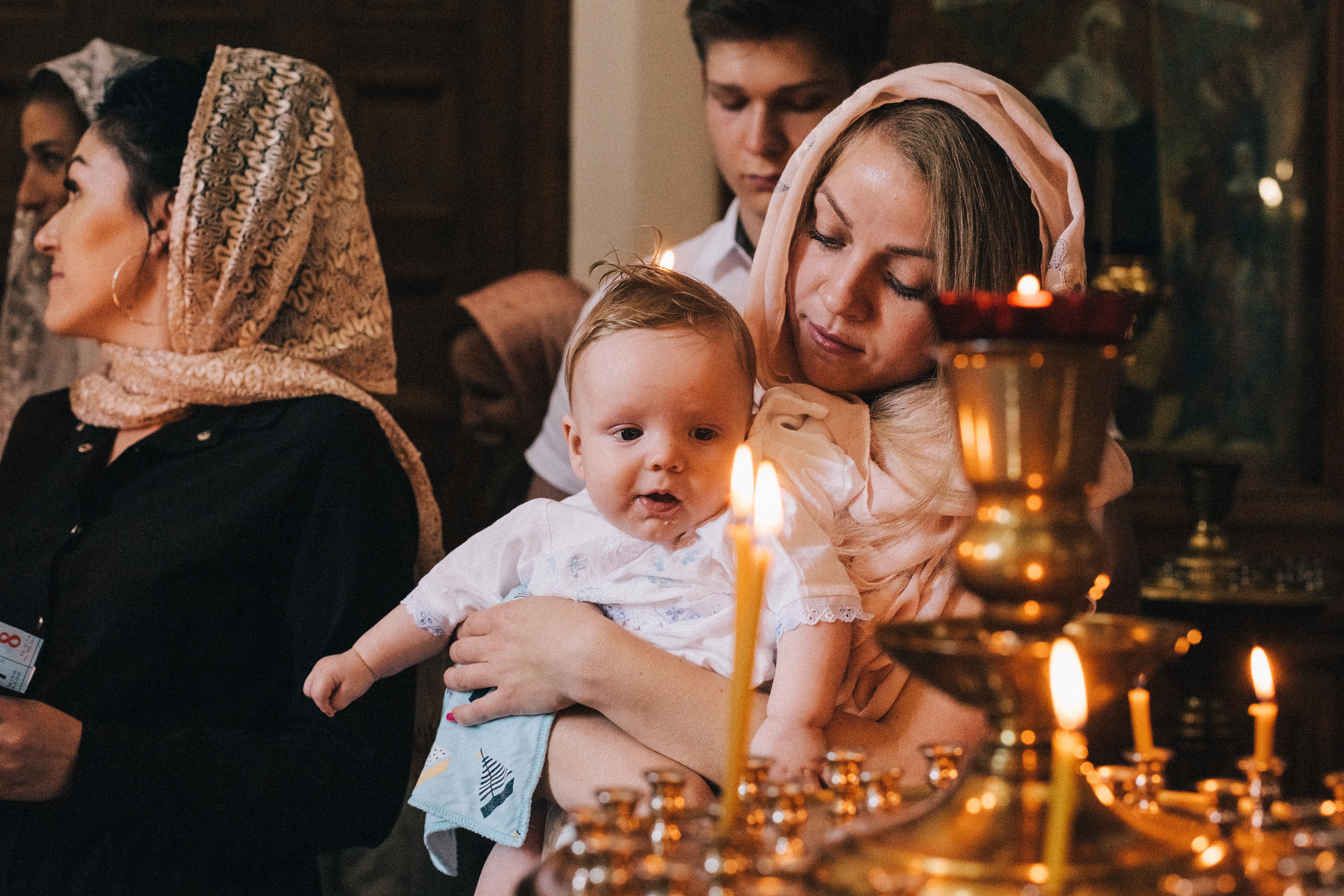 Крещение Мироши. Семейный фотограф, фотограф родов, репортажей фотограф в Санкт-Петербу
