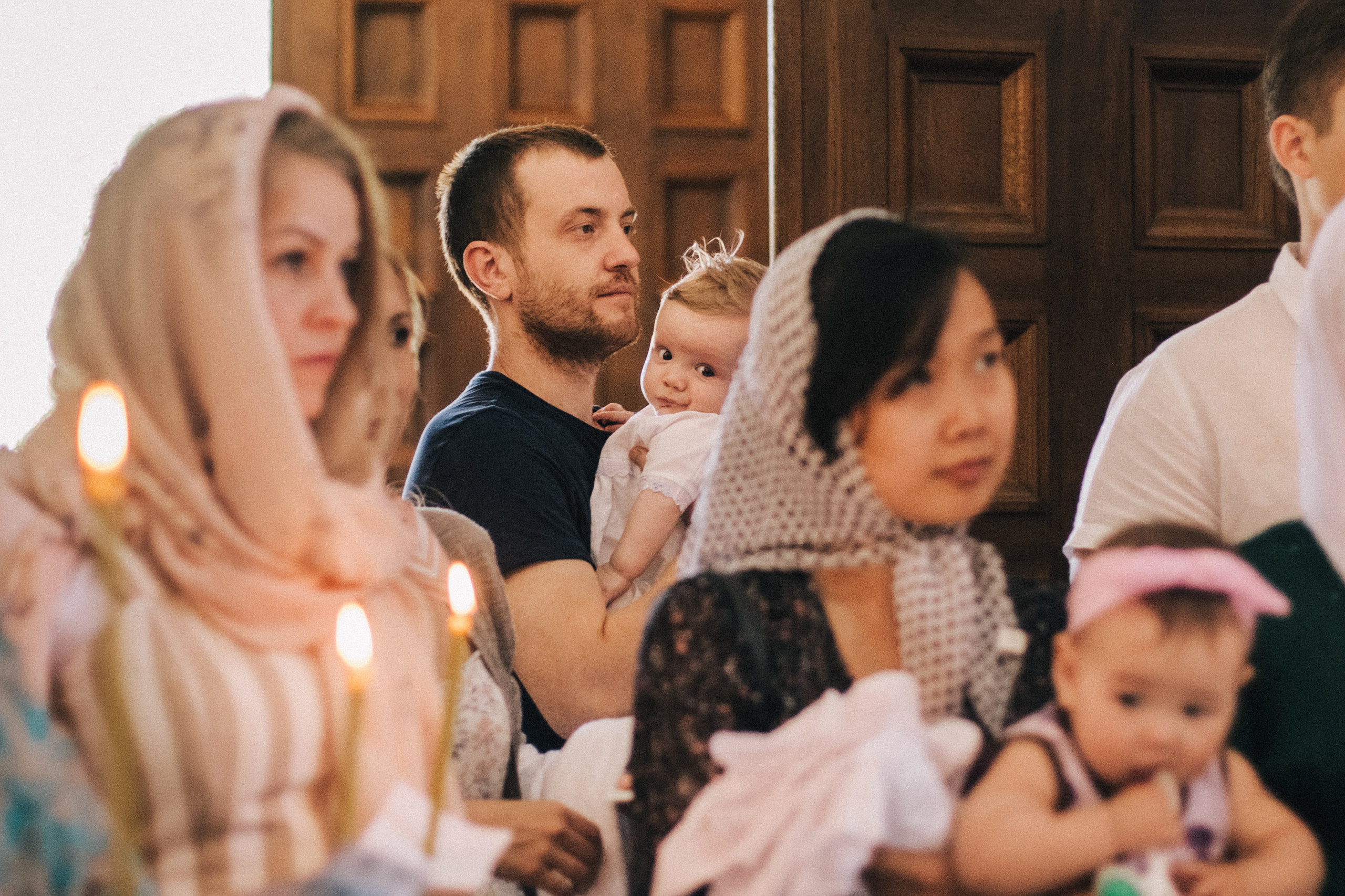 Крещение Мироши. Семейный фотограф, фотограф родов, репортажей фотограф в Санкт-Петербу
