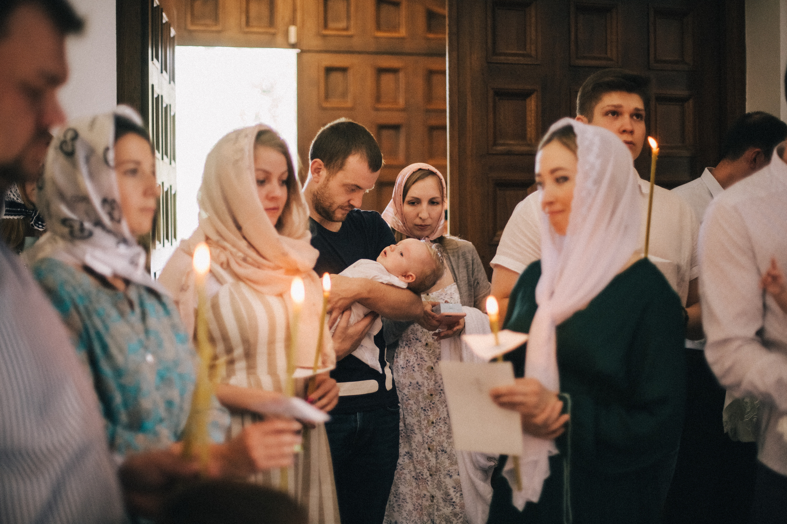 Крещение Мироши. Семейный фотограф, фотограф родов, репортажей фотограф в Санкт-Петербу