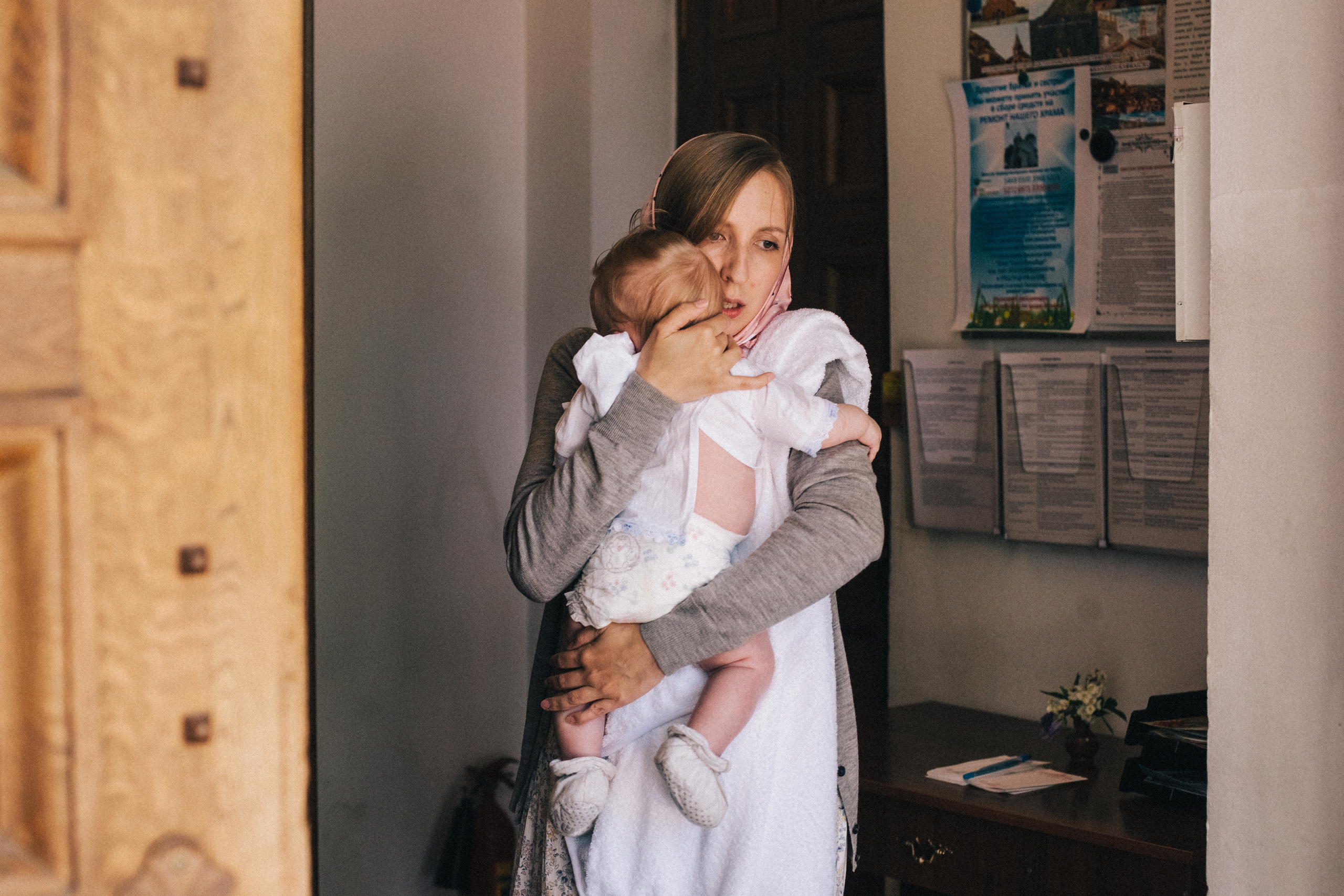 Крещение Мироши. Семейный фотограф, фотограф родов, репортажей фотограф в Санкт-Петербу