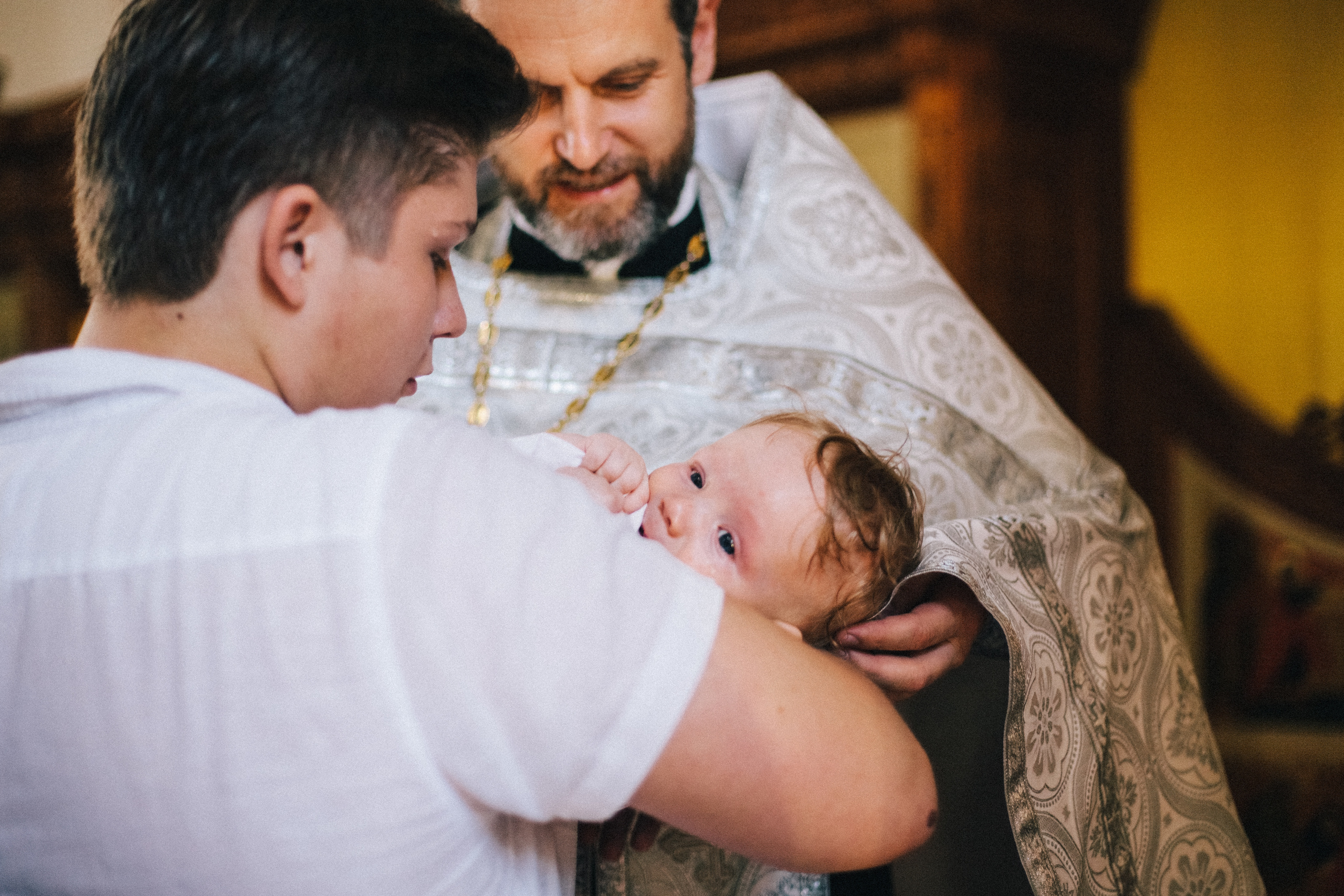 Крещение Мироши. Семейный фотограф, фотограф родов, репортажей фотограф в Санкт-Петербу