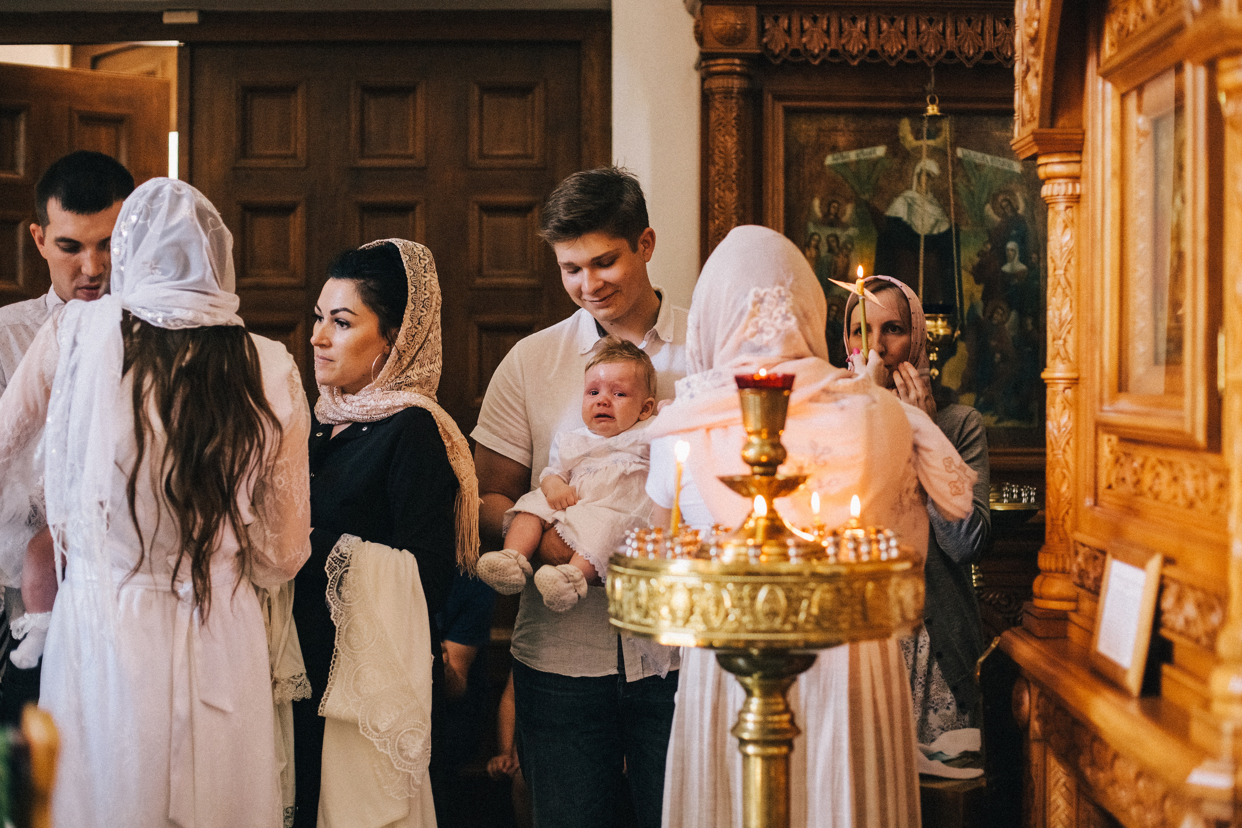 Крещение Мироши. Семейный фотограф, фотограф родов, репортажей фотограф в Санкт-Петербу