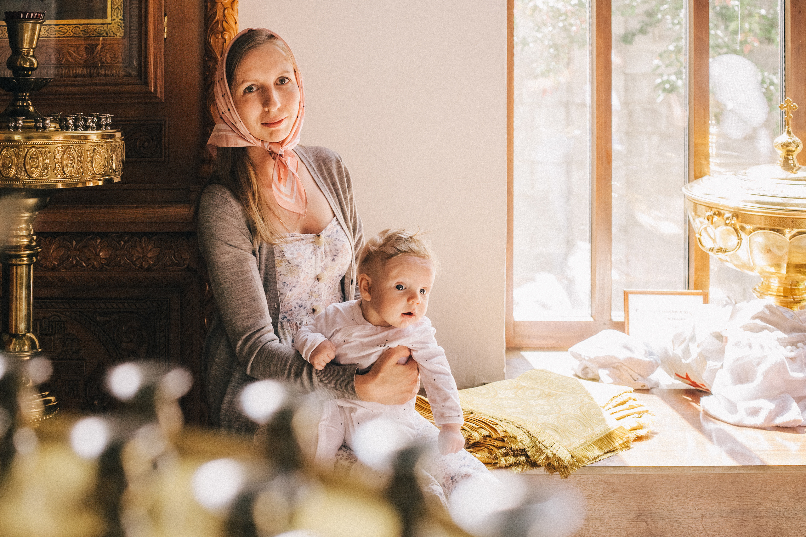 Крещение Мироши. Семейный фотограф, фотограф родов, репортажей фотограф в Санкт-Петербу