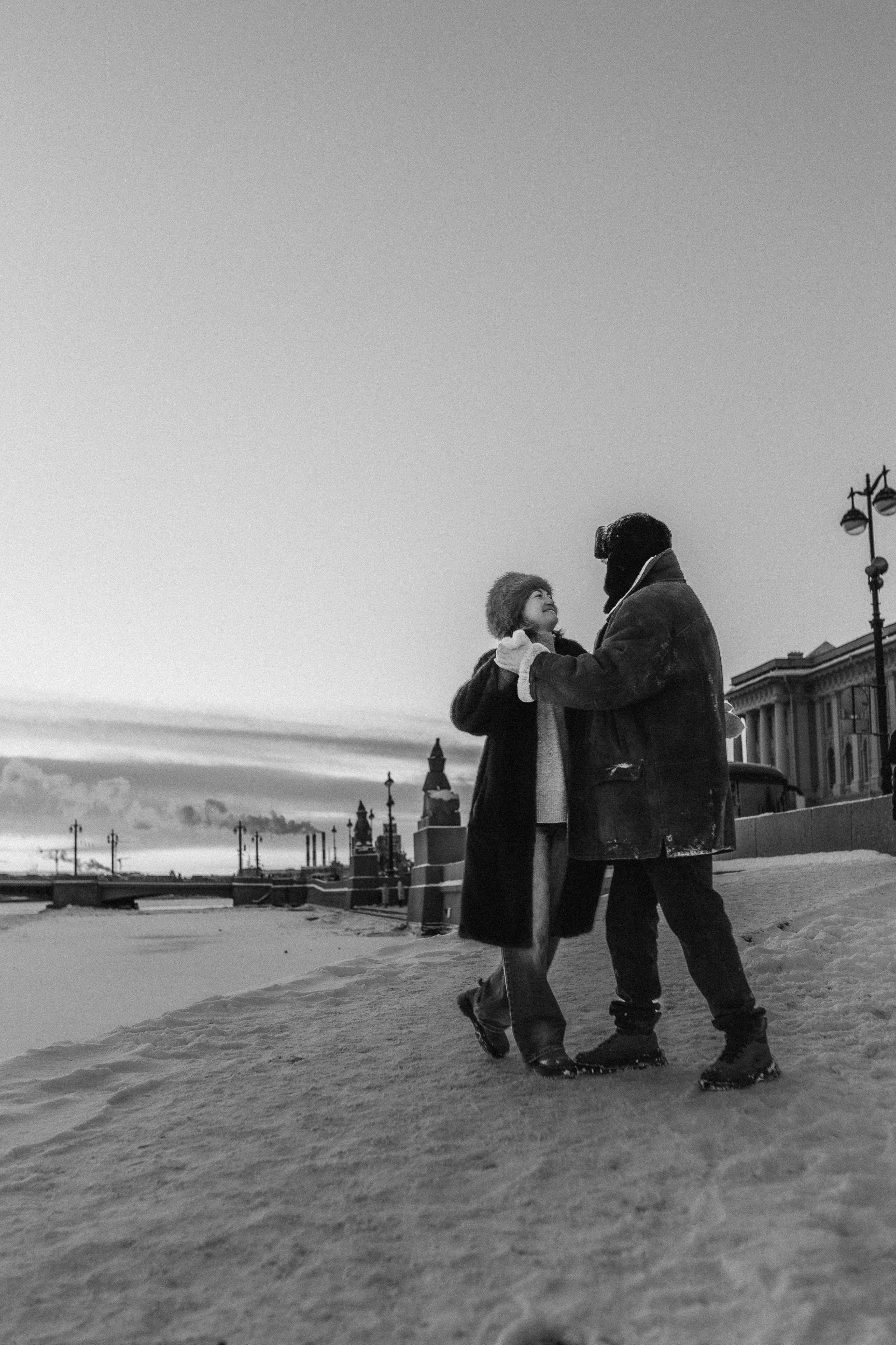 LoveStory зимняя. Фотограф Санкт-Петербург Князева Елизавета
