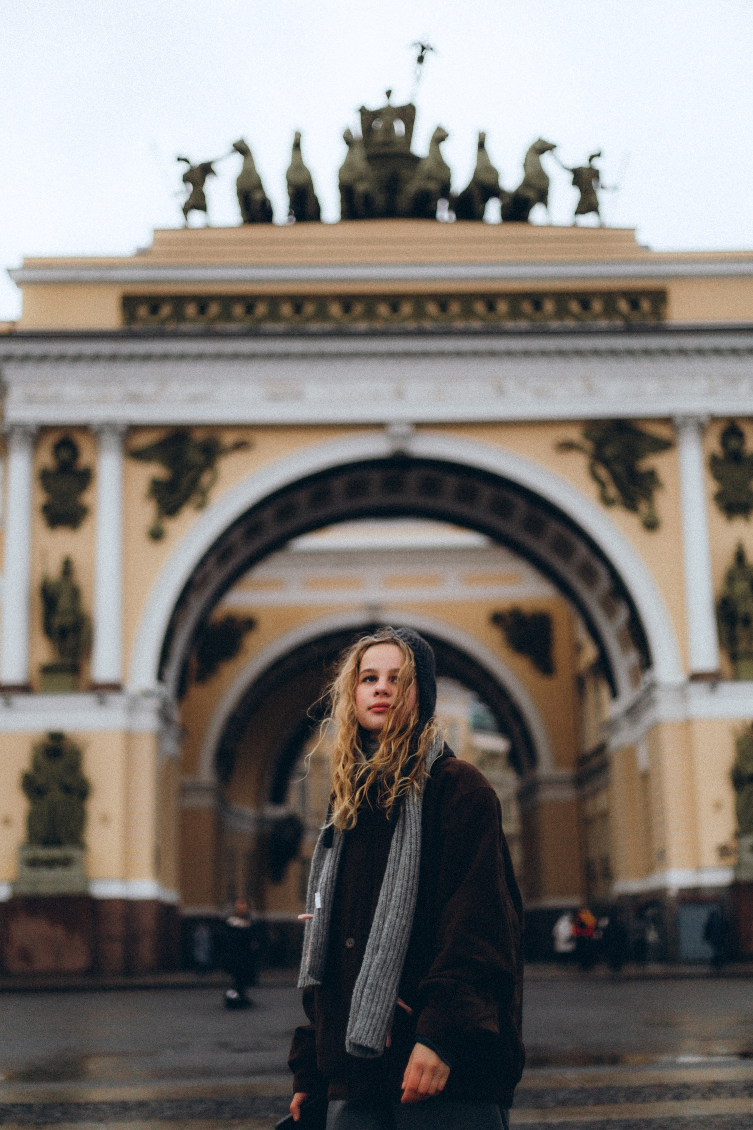 Лиза осенняя прогулка по Питеру. Фотограф Санкт-Петербург Князева Елизавета