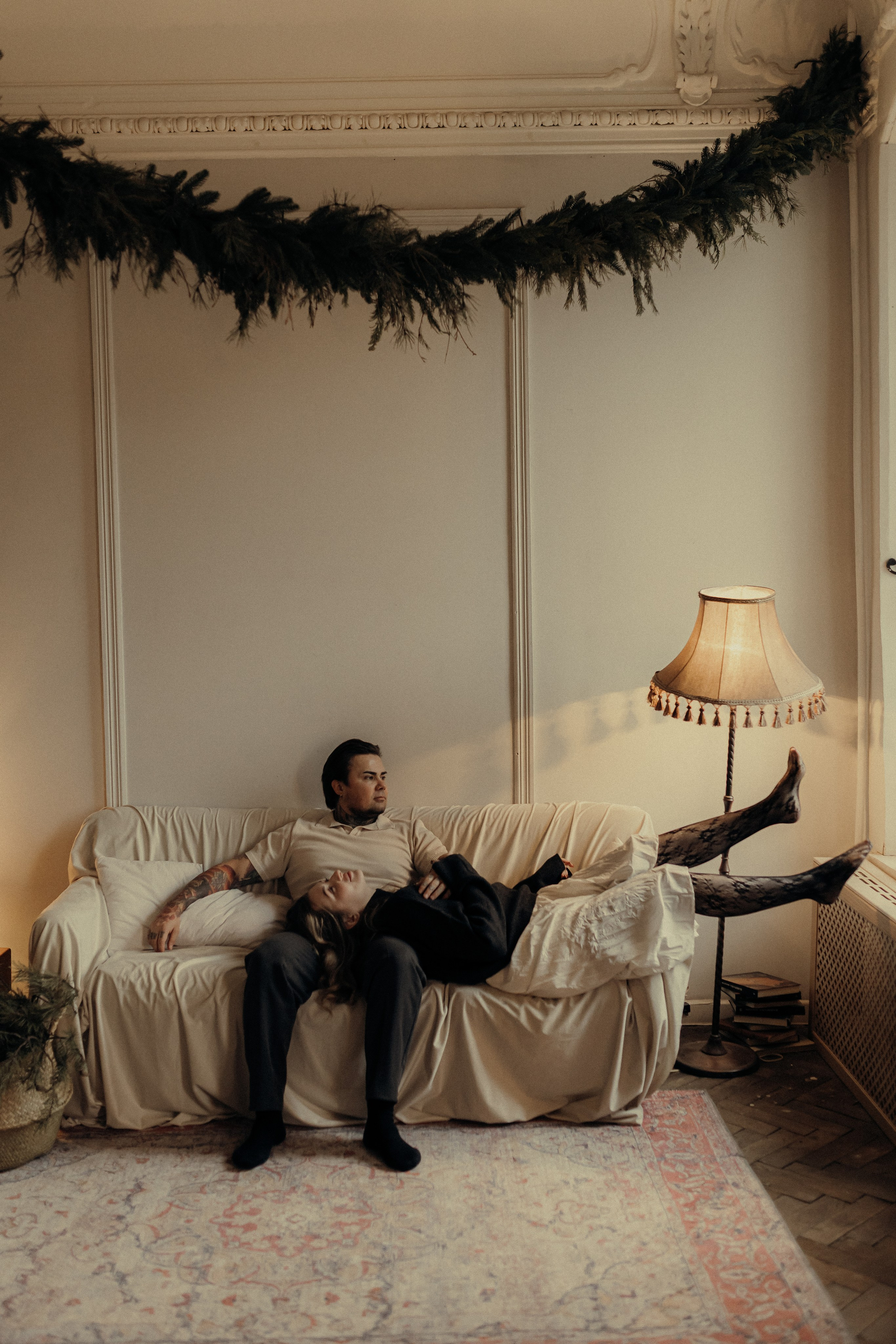 Новогодняя LoveStory. Фотограф Санкт-Петербург Князева Елизавета
