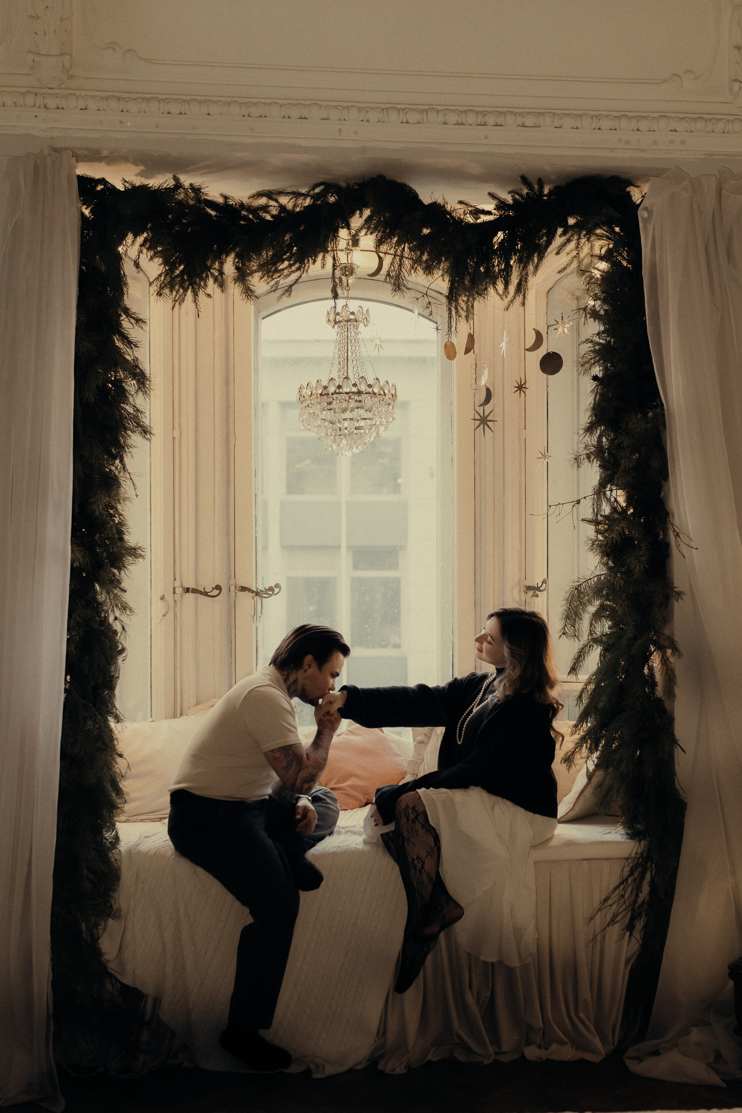Новогодняя LoveStory. Фотограф Санкт-Петербург Князева Елизавета