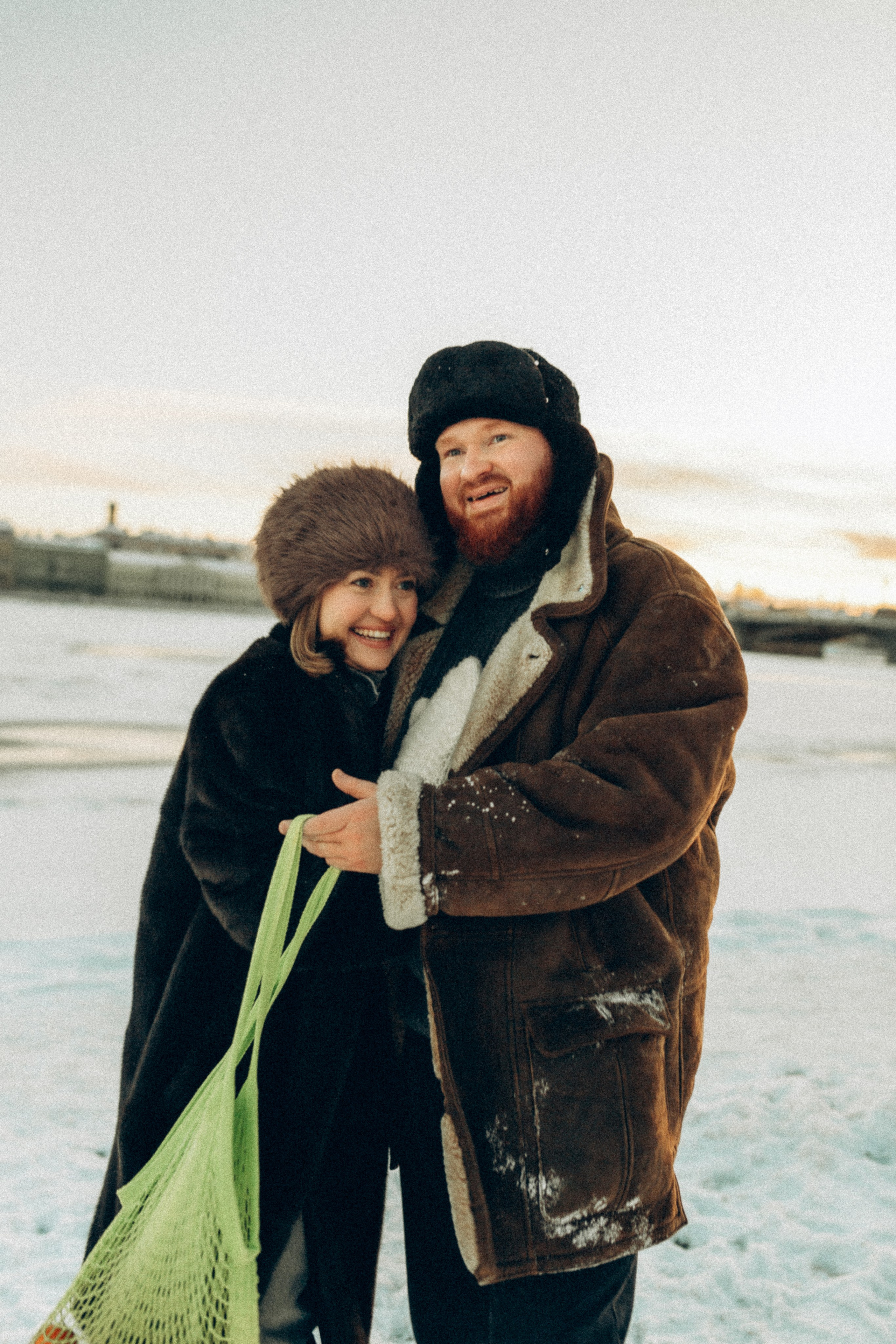 LoveStory зимняя. Фотограф Санкт-Петербург Князева Елизавета