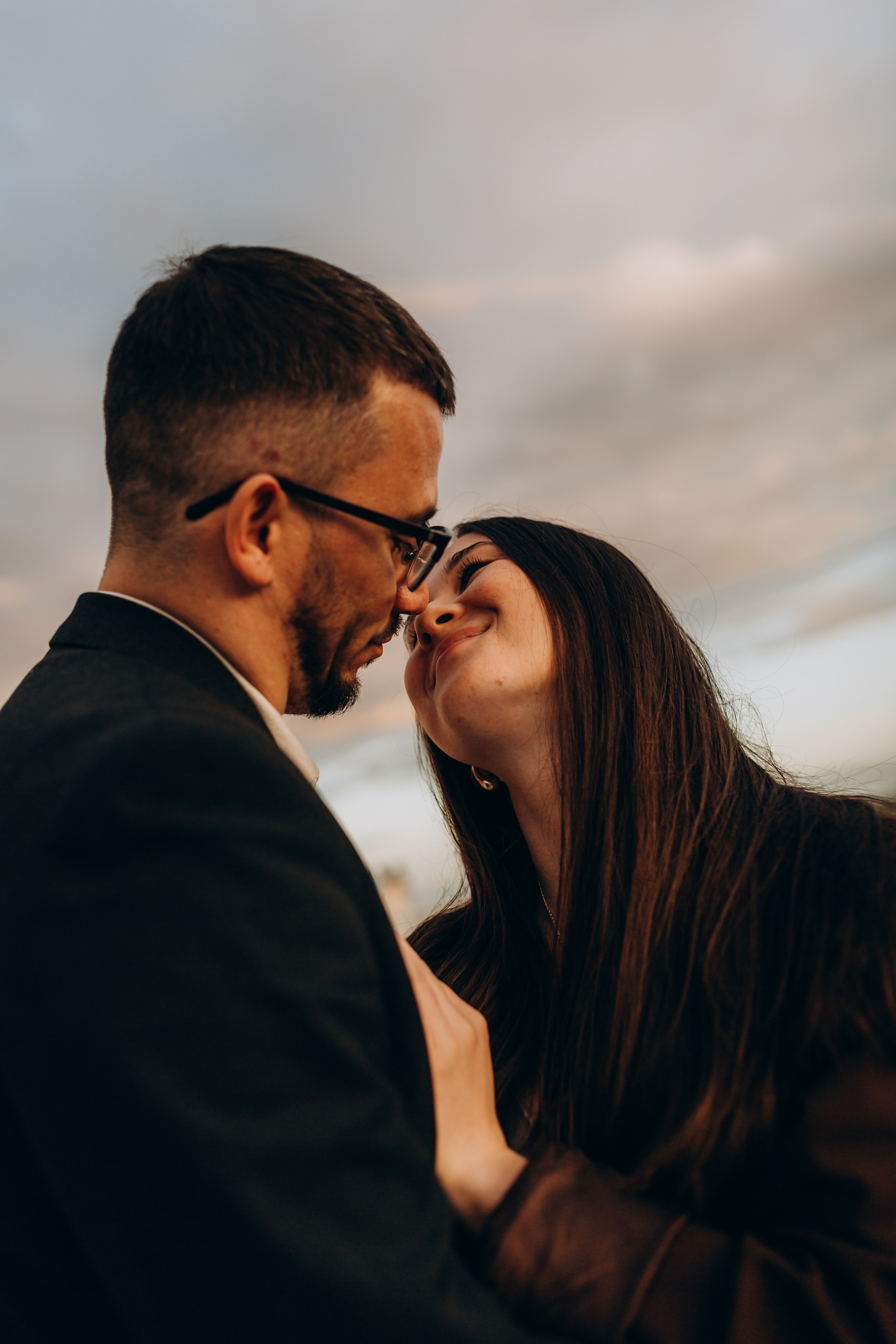 LoveStory на крышах Питера. Фотограф Санкт-Петербург Князева Елизавета