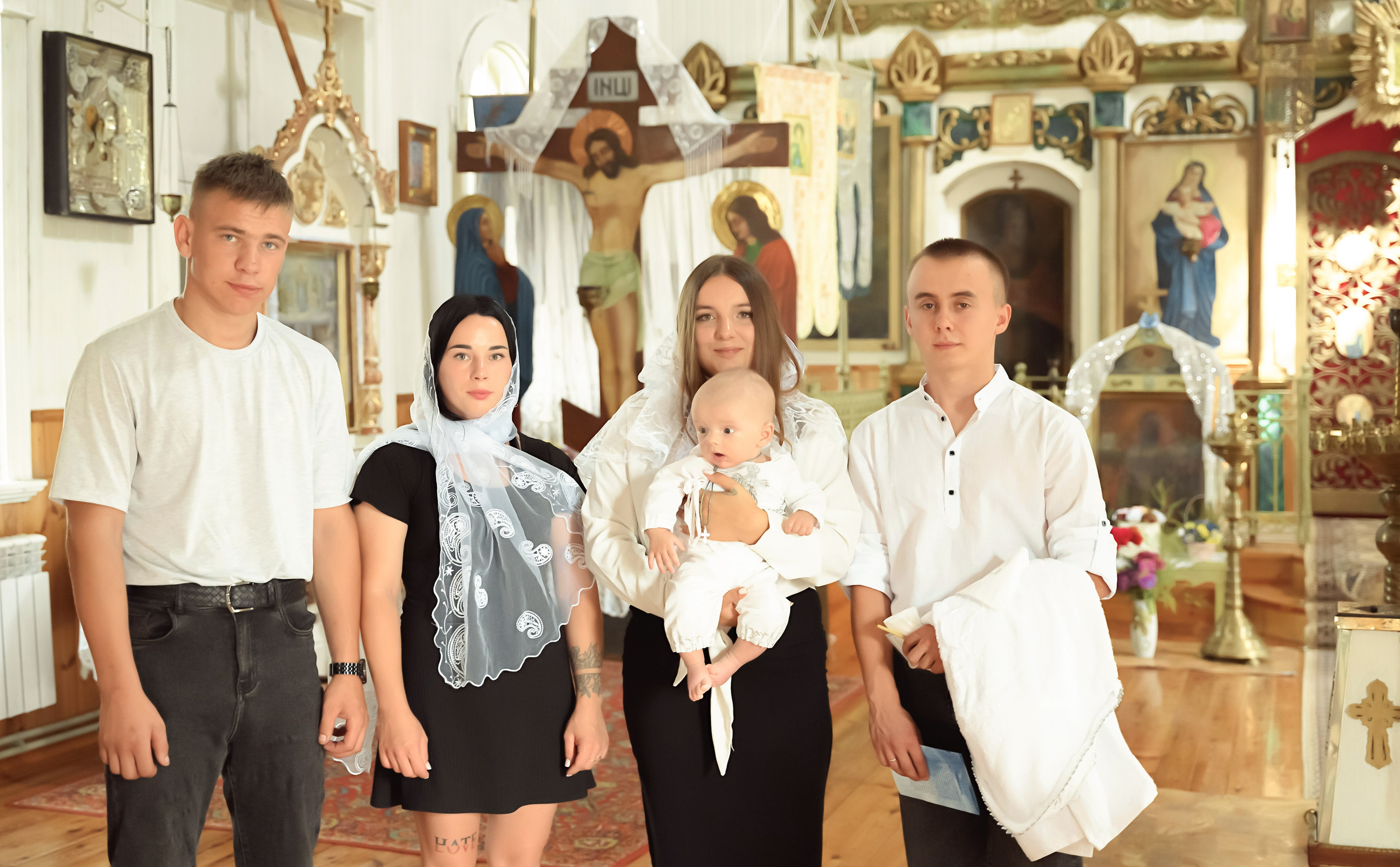 Таинство Крещения. Фотограф в Лунинце и Брестской области