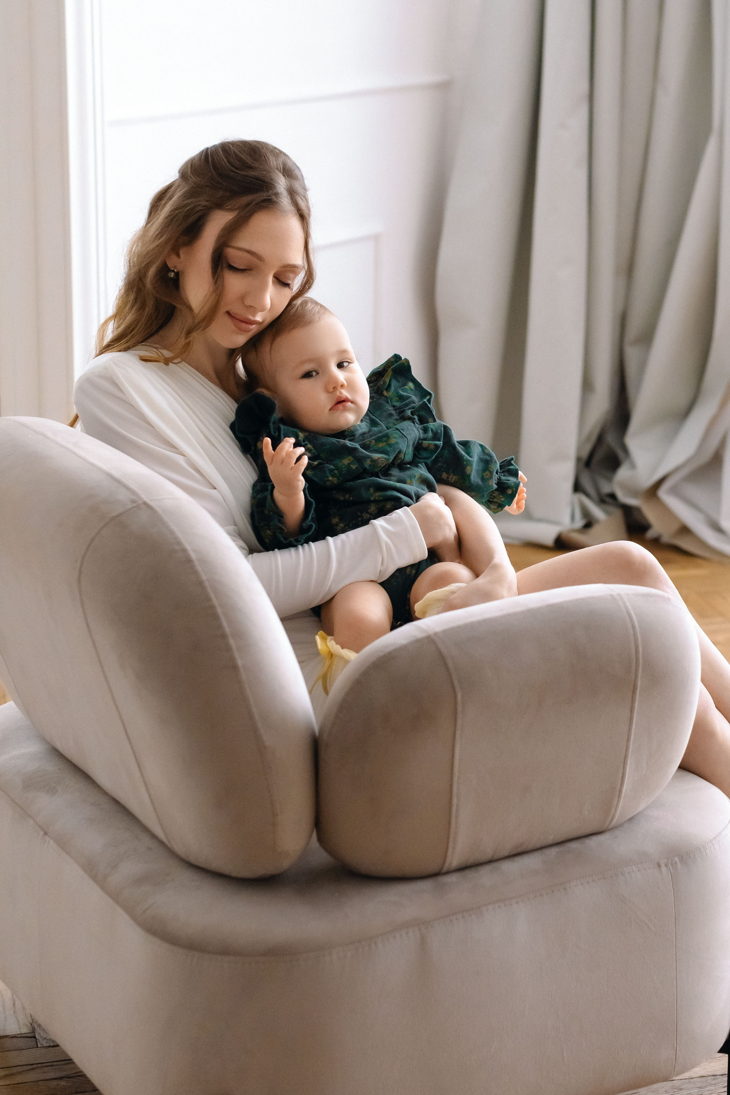 Оливия и родители. Фотограф в Москве Ольга Сатони